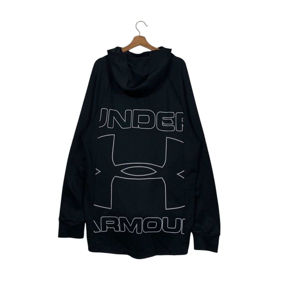 Under Armour UNDER ARMOUR Back Big Logo Zipper Hoodies #2010-C87 Size US XXL / EU 58 / 5 - 1 Thumbnail