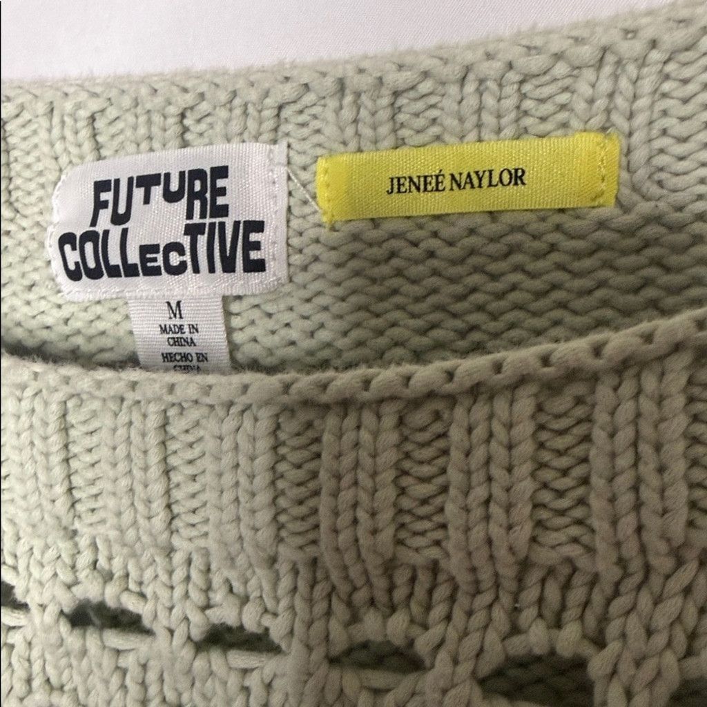 Future Future Collective Jenee Naylor crew neck green hue sweater M Size M / US 6-8 / IT 42-44 - 4 Thumbnail