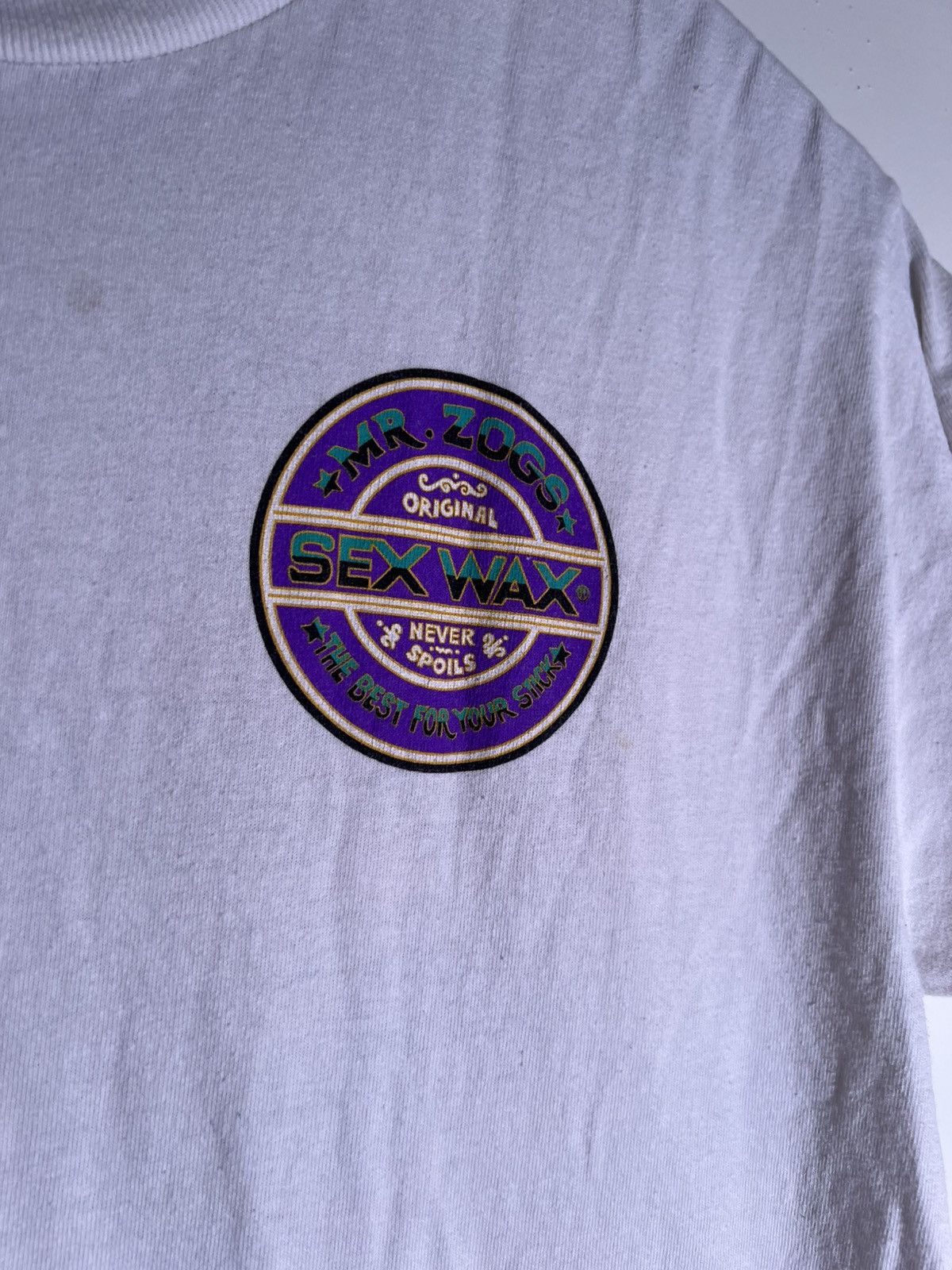 Vintage Y2K 2000’s VTG Vintage Mr. Zogs Sex Wax Retro Streetwear Tee Size US M / EU 48-50 / 2 - 9 Thumbnail