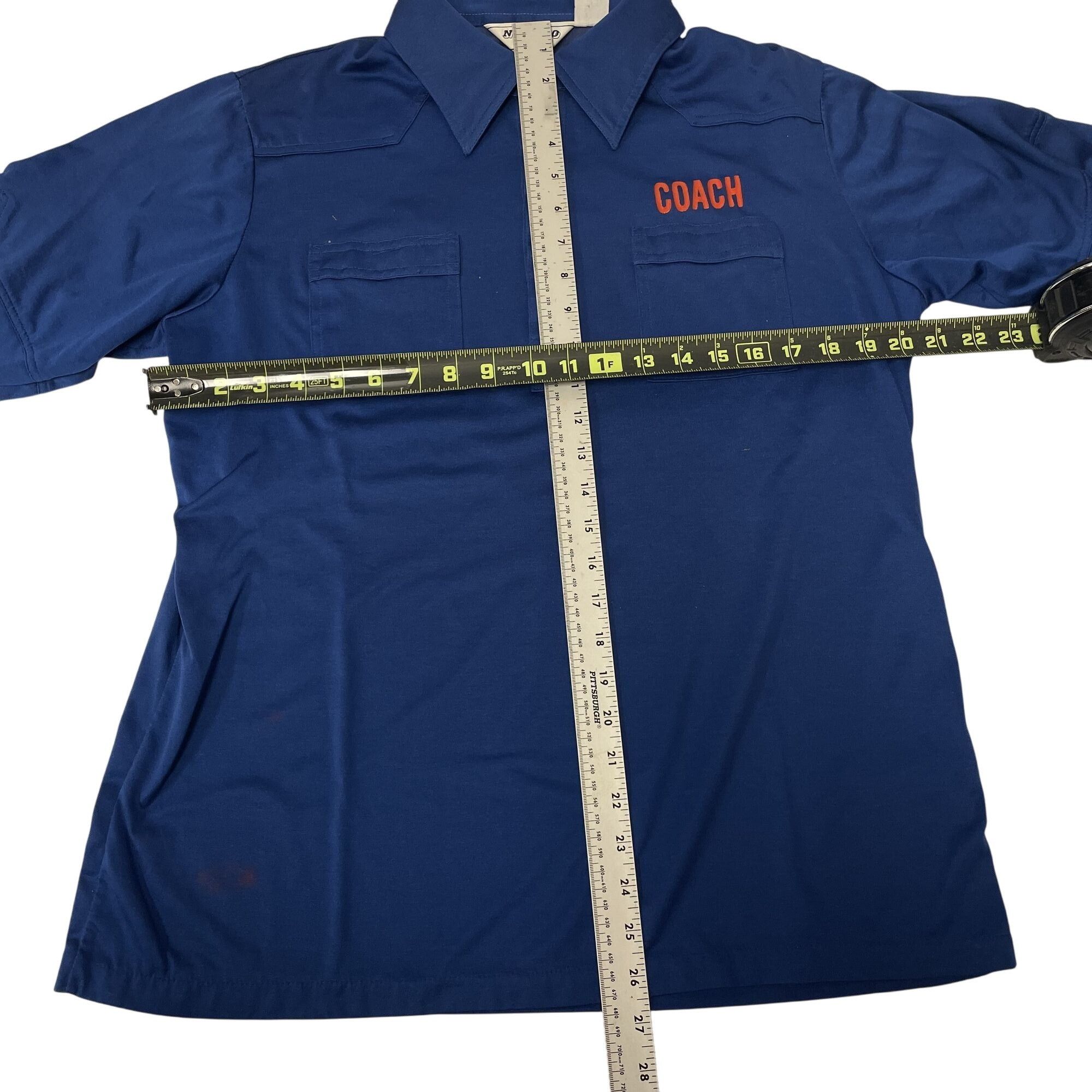 Other Vtg Nologo COACHES Western MLB New York METS Polo Size US XL / EU 56 / 4 - 8 Thumbnail
