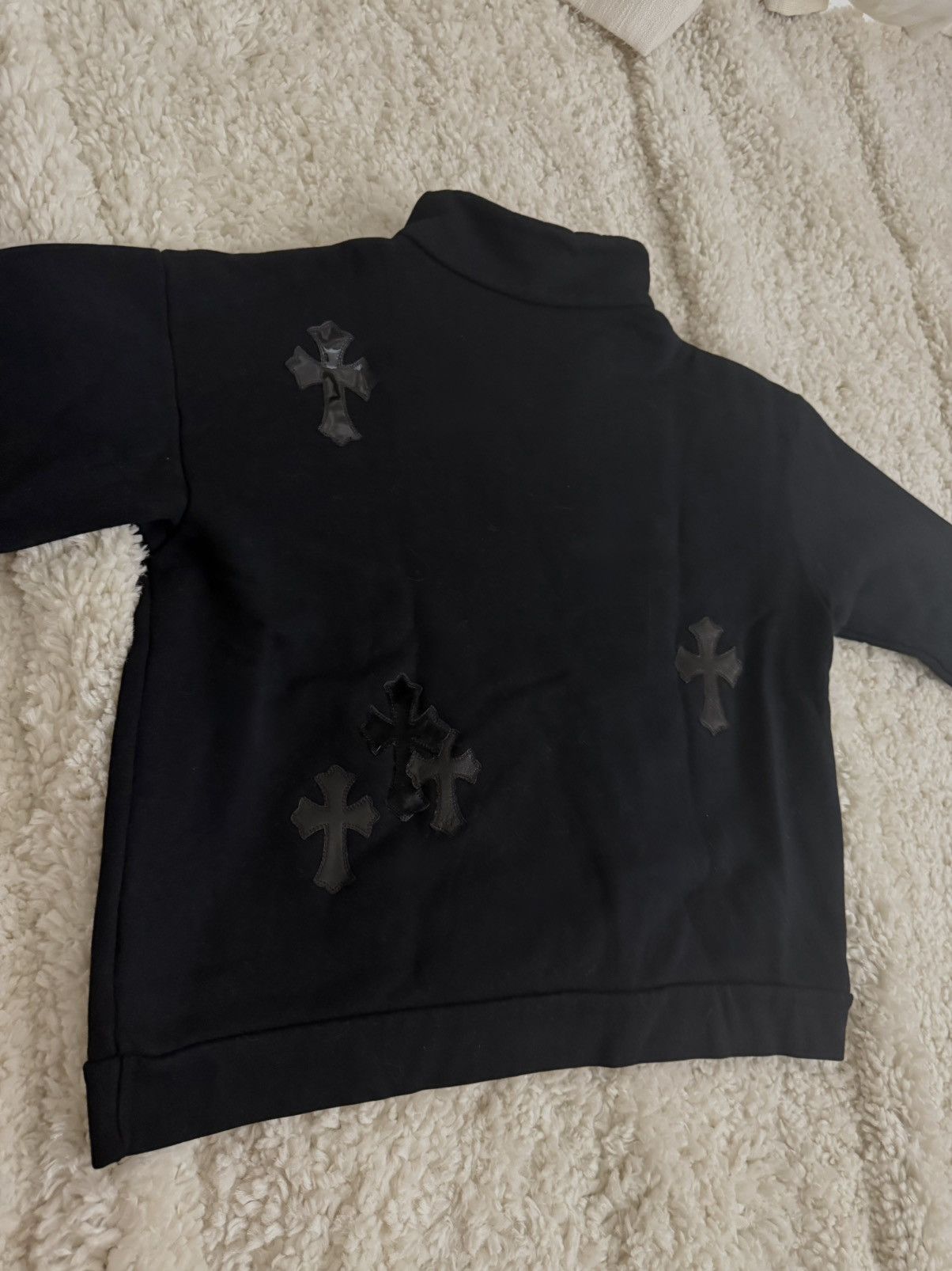 Chrome Hearts Chrome hearts quarter zip with patches Size US M / EU 48-50 / 2 - 3 Thumbnail
