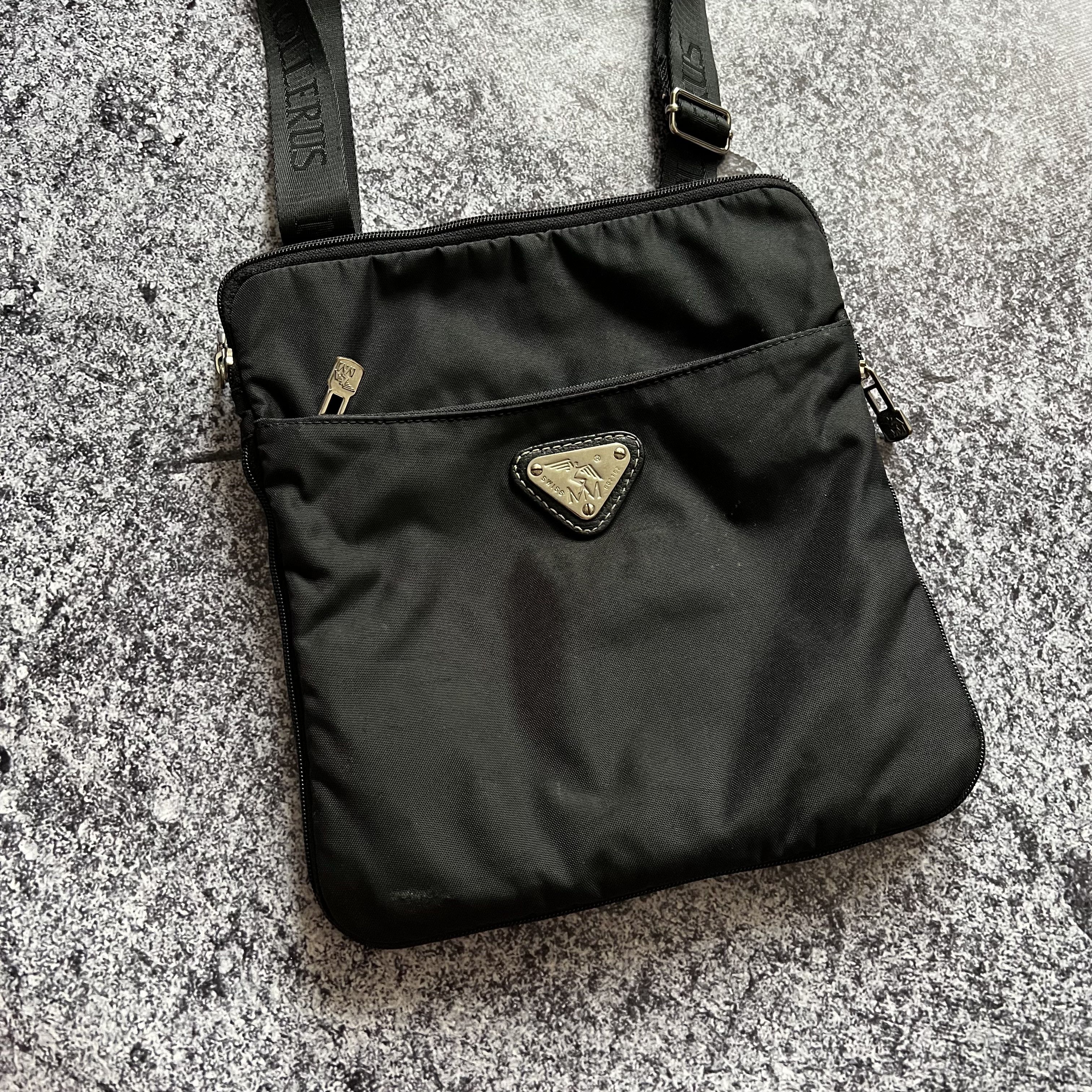 Maison Mollerus Maison Mollerus Messenger Bag Multipocket Logo Size ONE SIZE - 4 Thumbnail