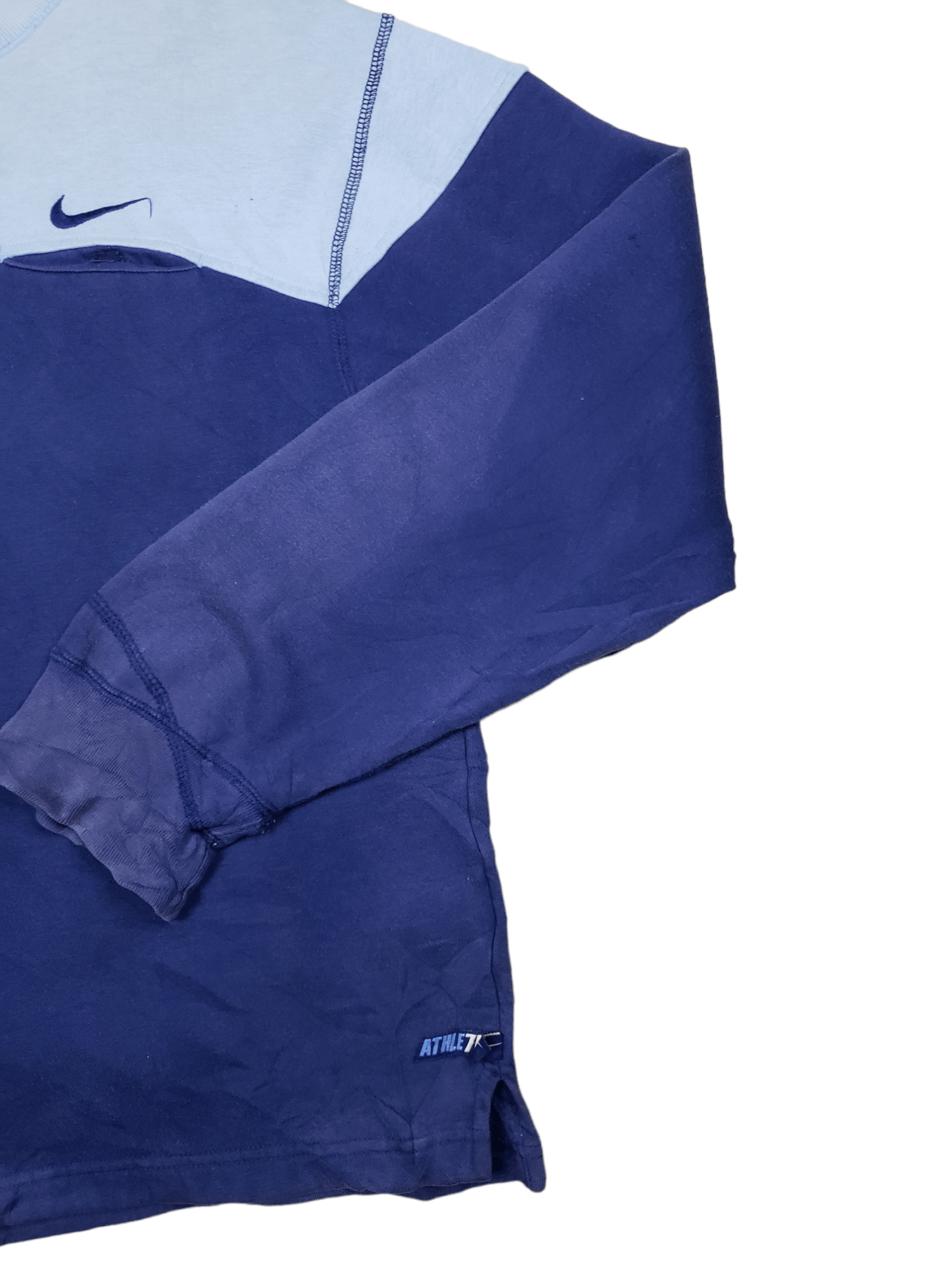 Nike × Vintage Vintage Nike Small Swoosh Faded Size US S / EU 44-46 / 1 - 3 Thumbnail