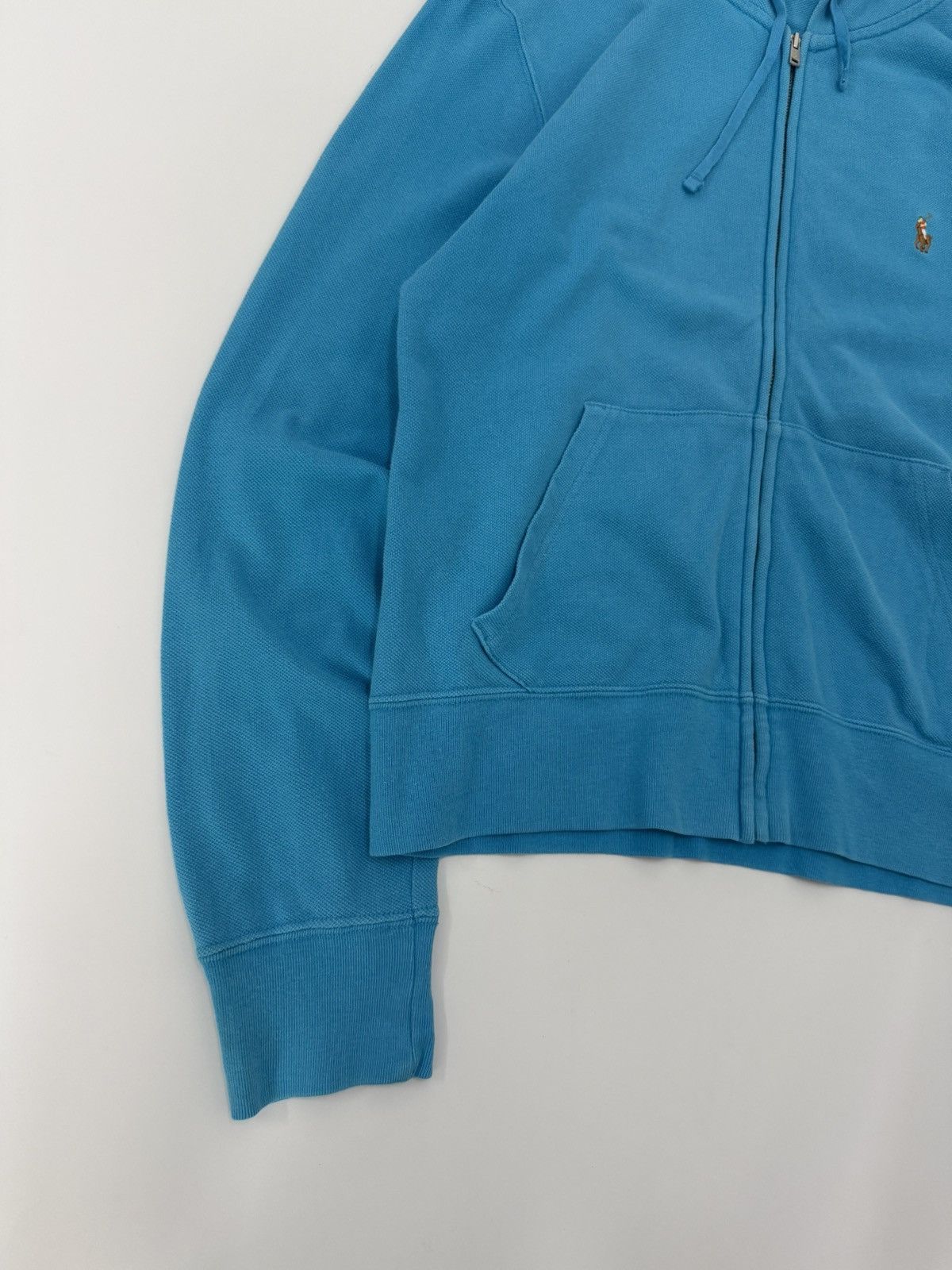 Ralph Lauren ⚡️ RALPH LAUREN COLORWAY SMALL PONY LIGHT Sweat zipper Hoodie Size M / US 6-8 / IT 42-44 - 3 Thumbnail