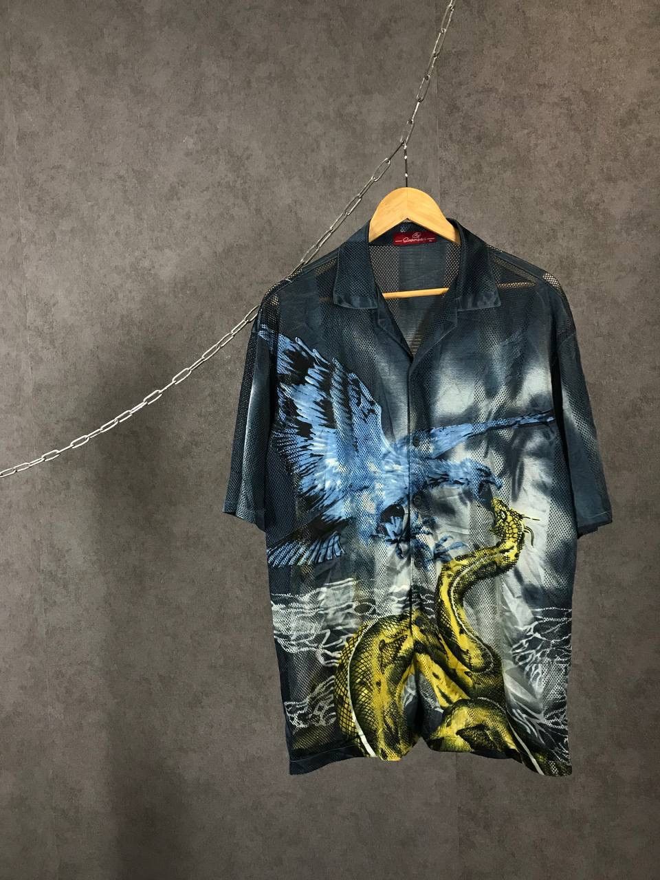 Vintage Crazy Hawaiian Japanese vintage shirt Size US XL / EU 56 / 4 - 1 Thumbnail