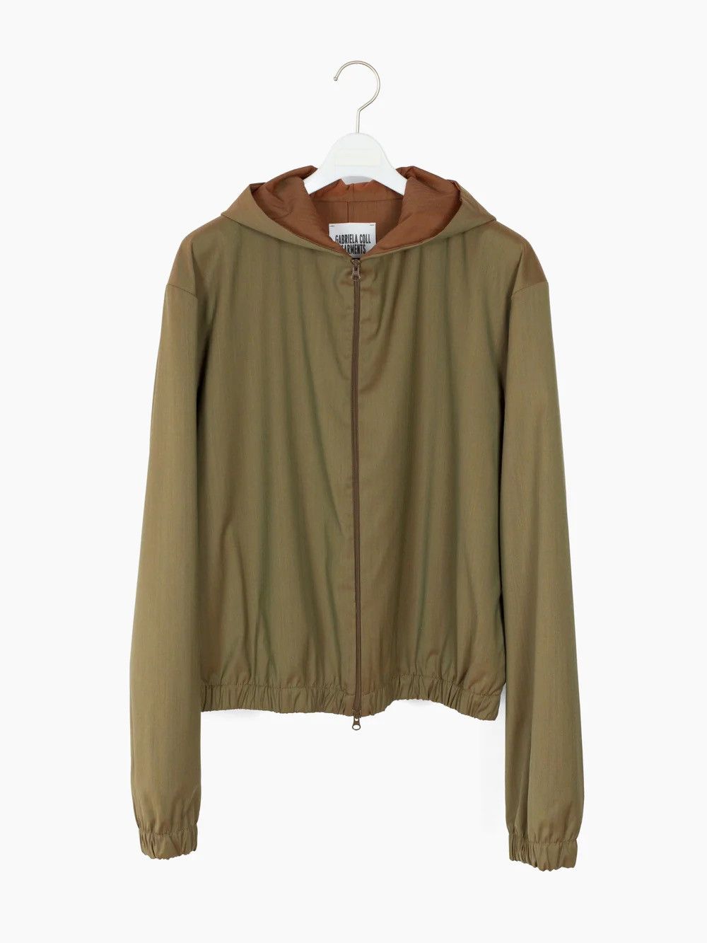 Gabriella Coll Garments AW24 Zip Hoodie Iridescent Loro Piana HBT Size US M / EU 48-50 / 2 - 1 Thumbnail