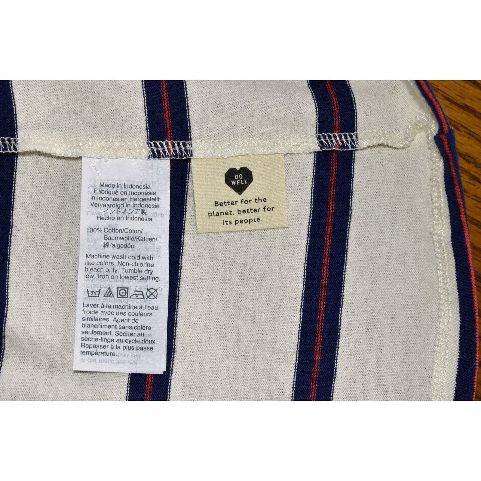 Madewell NWT MADEWELL Striped Cotton Tomboy Oversized T-Shirt Dress M Size M / US 6-8 / IT 42-44 - 4 Thumbnail