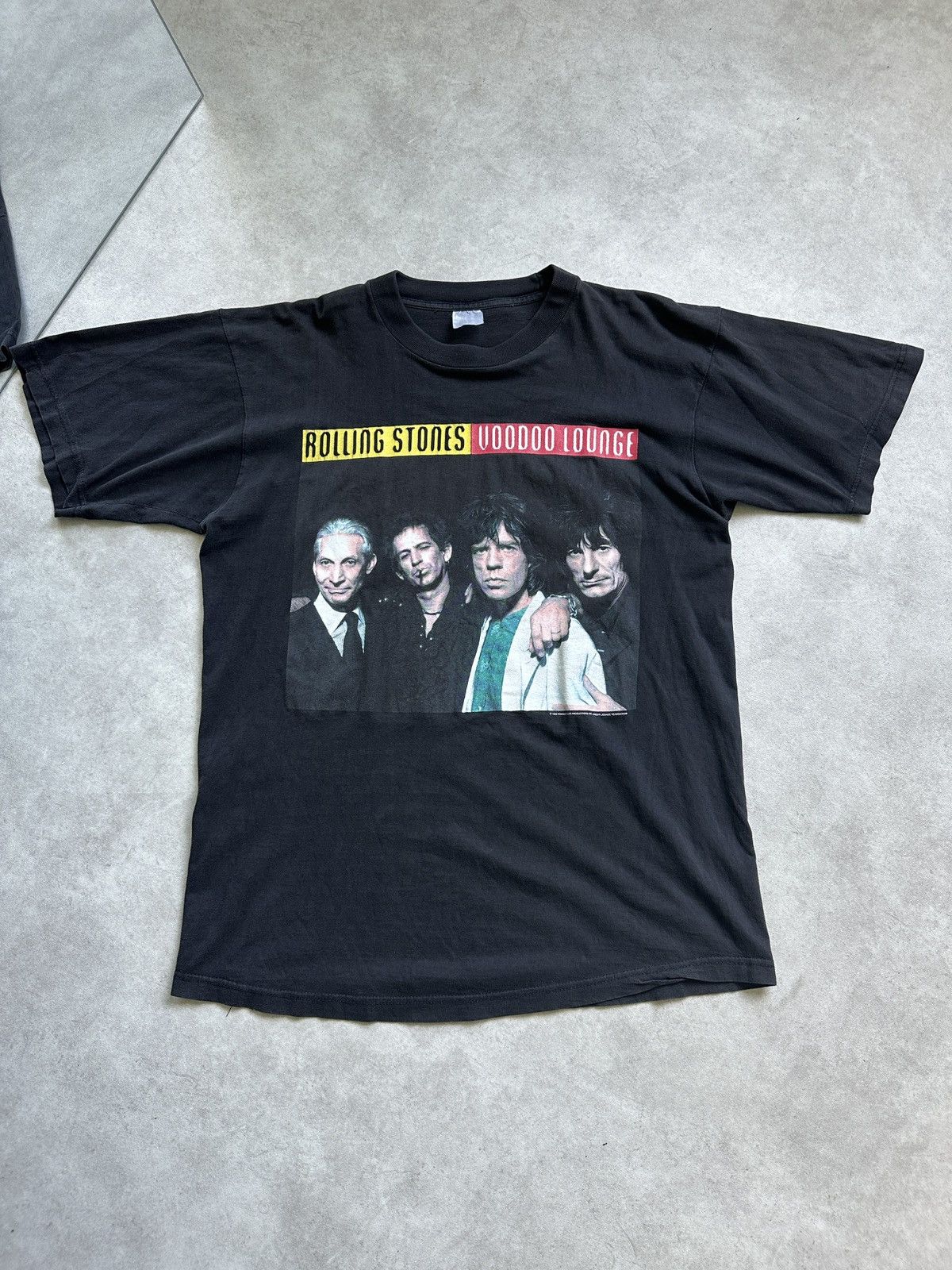 Band Tees OG 1994/95 Rolling Stones Voodoo Lounge Tour band rock tee Size US XL / EU 56 / 4 - 3 Thumbnail