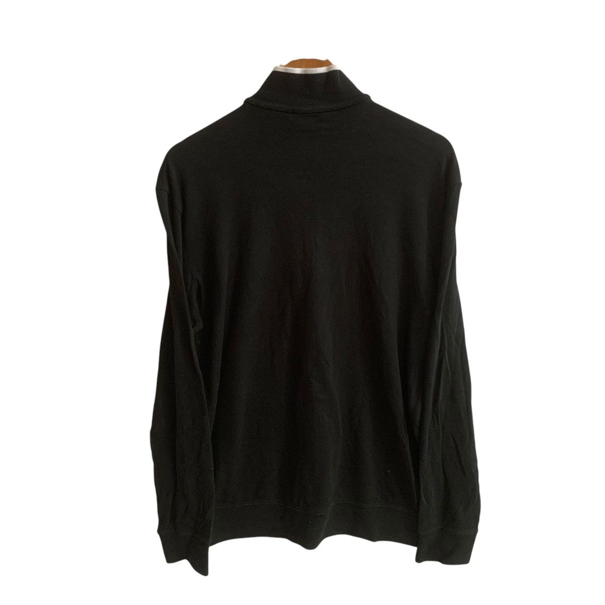 Polo Ralph Lauren × Vintage Vintage Polo Ralph Lauren Black Half Zip Jumper Sweatshirt Size US M / EU 48-50 / 2 - 3 Thumbnail
