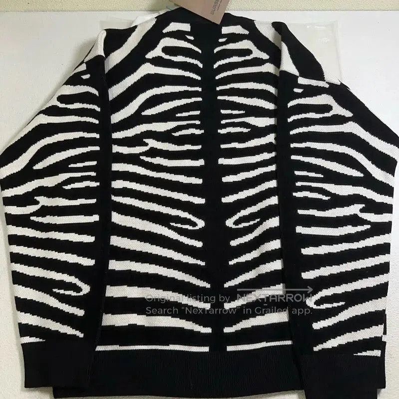 Burberry Burberry Black Wool Knit Sweater for Men. Size US M / EU 48-50 / 2 - 2 Thumbnail