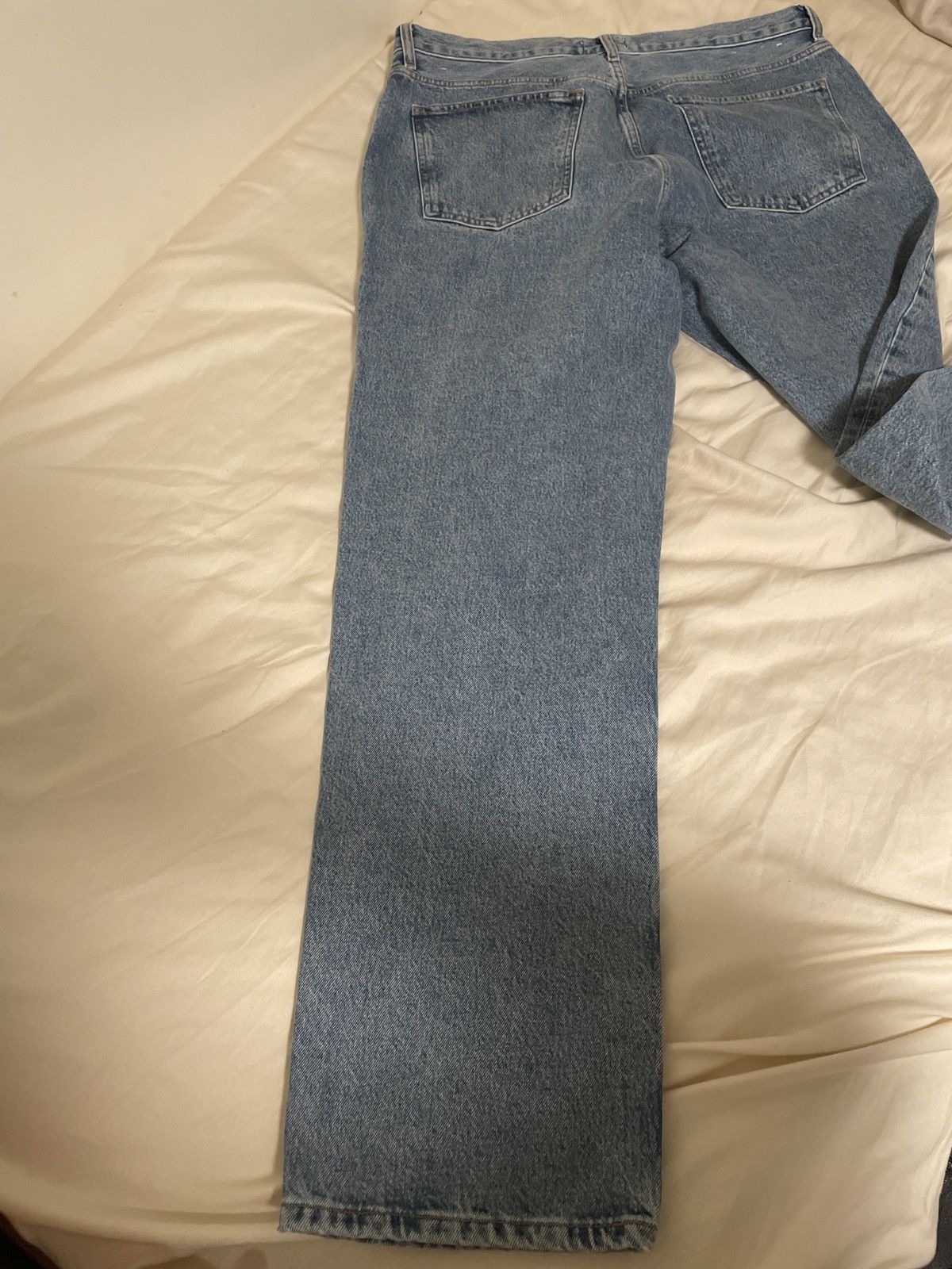 Agolde Agolde Mid Rise Straight Jeans Size US 36 / EU 52 - 3 Thumbnail