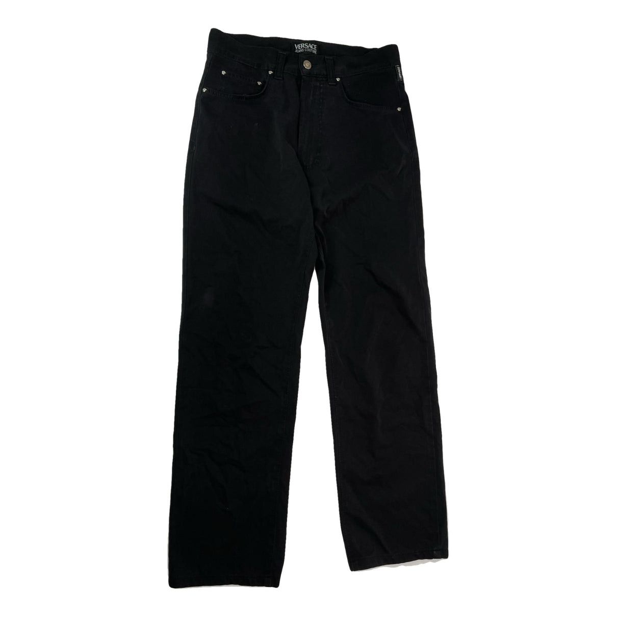 Black Polyester Trouser