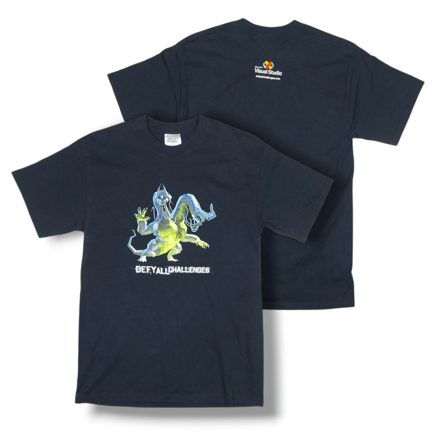Microsoft × Vintage Vintage 2005 Microsoft Visual Studio Defy All Challenges Tee Size US M / EU 48-50 / 2 - 1 Thumbnail