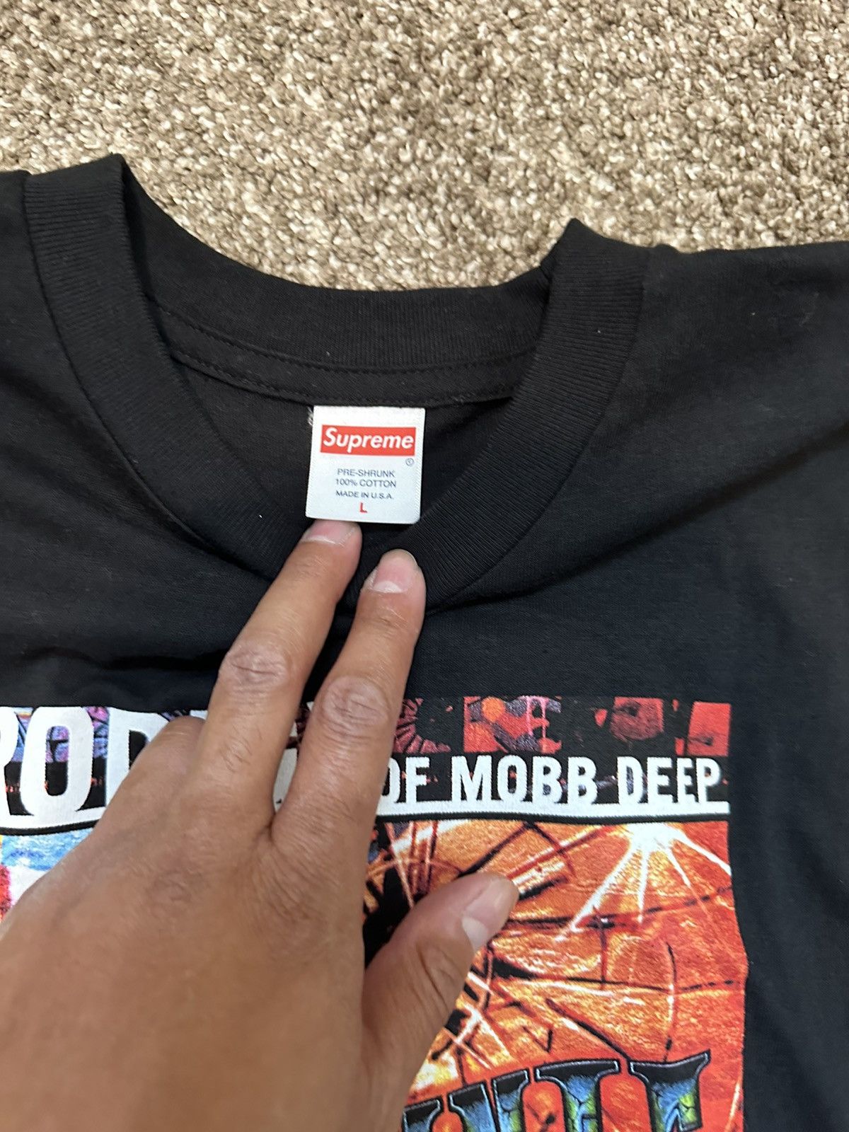 Supreme Supreme prodigy HNIC tee Size US L / EU 52-54 / 3 - 3 Thumbnail