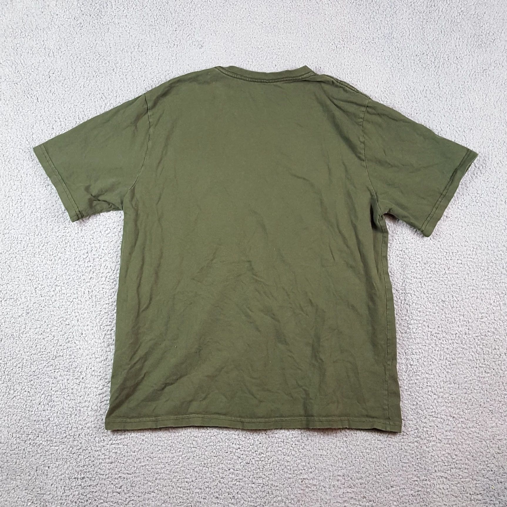 Levi's VINTAGE Levi's Retro Logo T-Shirt Men's Large Green Short Sleeve Crew Neck 90s Cowboy Outdoor Casual Size US L / EU 52-54 / 3 - 4 Thumbnail