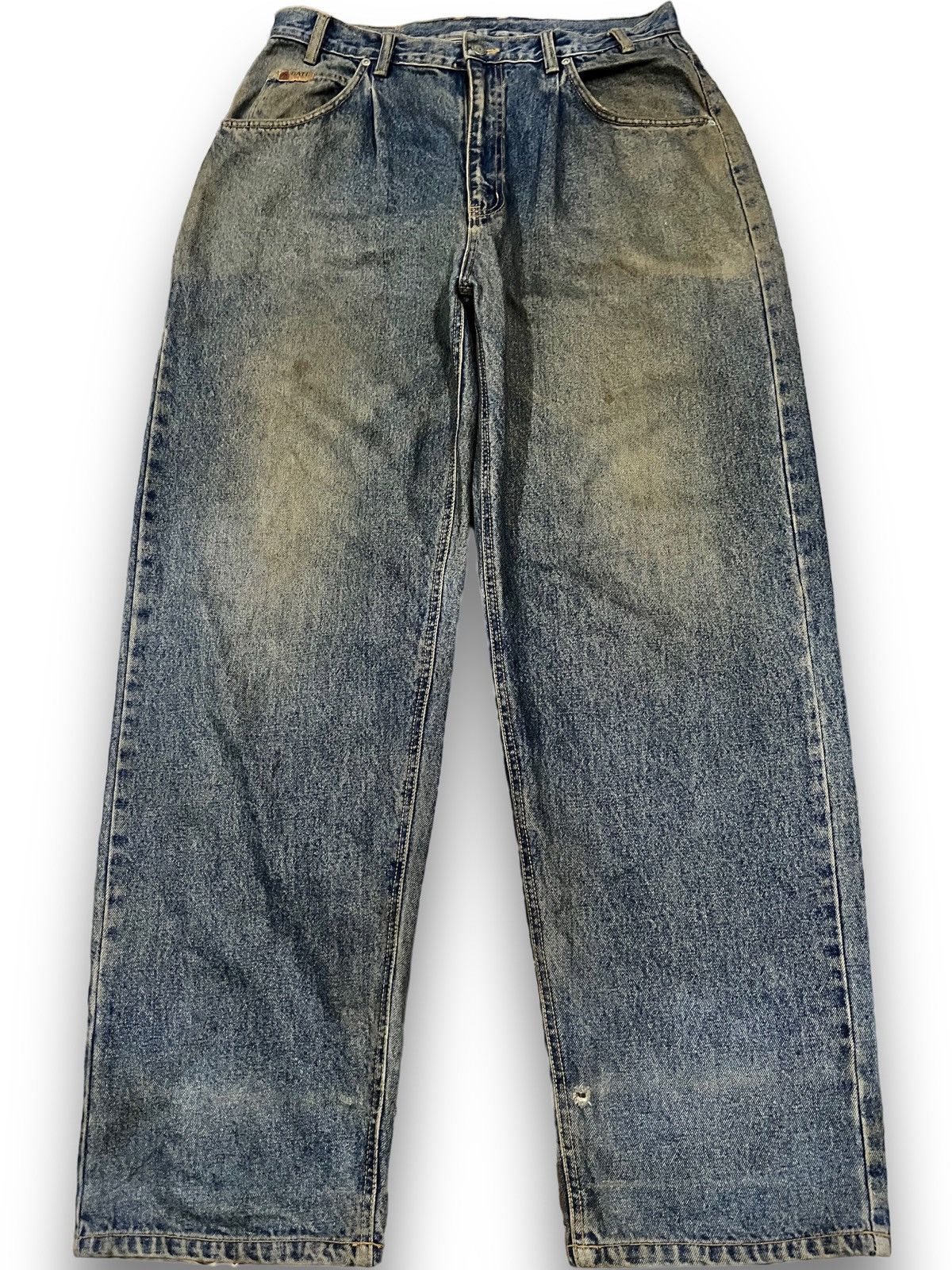 Yasuyuki Ishii Vintage Gate Jeans Mudwash Denim Size US 34 / EU 50 - 1 Thumbnail