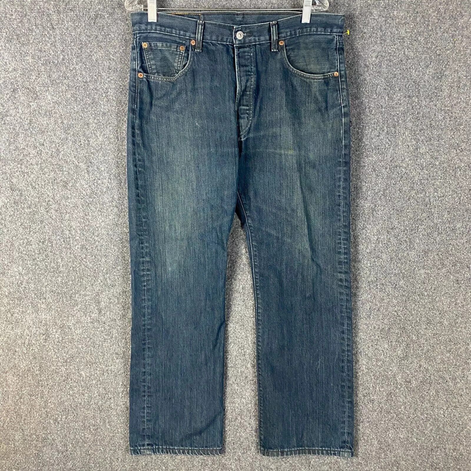 Levi's Levi's Jeans Men's 36x30 501XX Denim Button Fly 100% Cotton Size US 36 / EU 52 - 1 Thumbnail