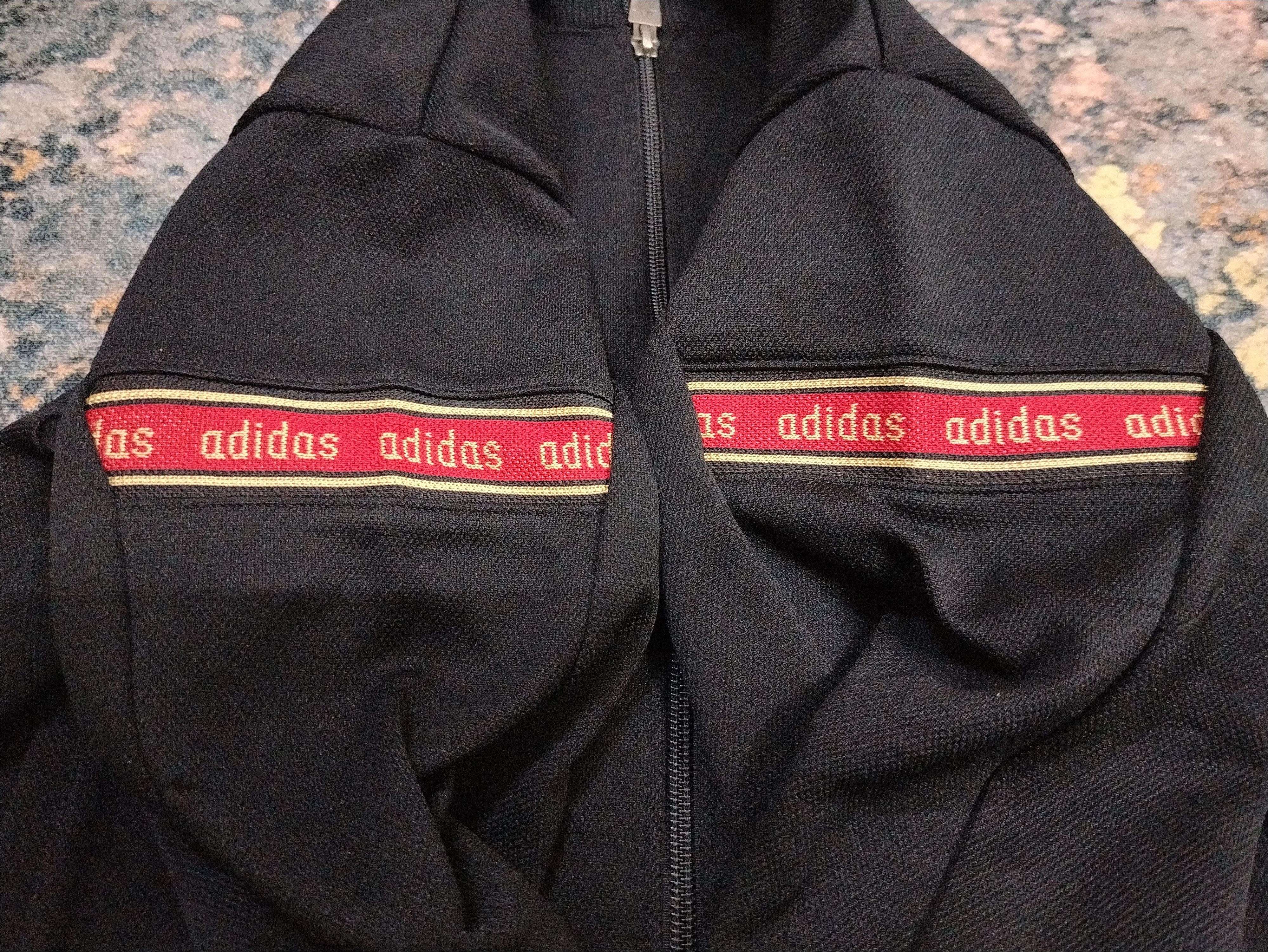Adidas Vintage 80s Adidas track jacket Size US XXS / EU 40 - 11 Thumbnail