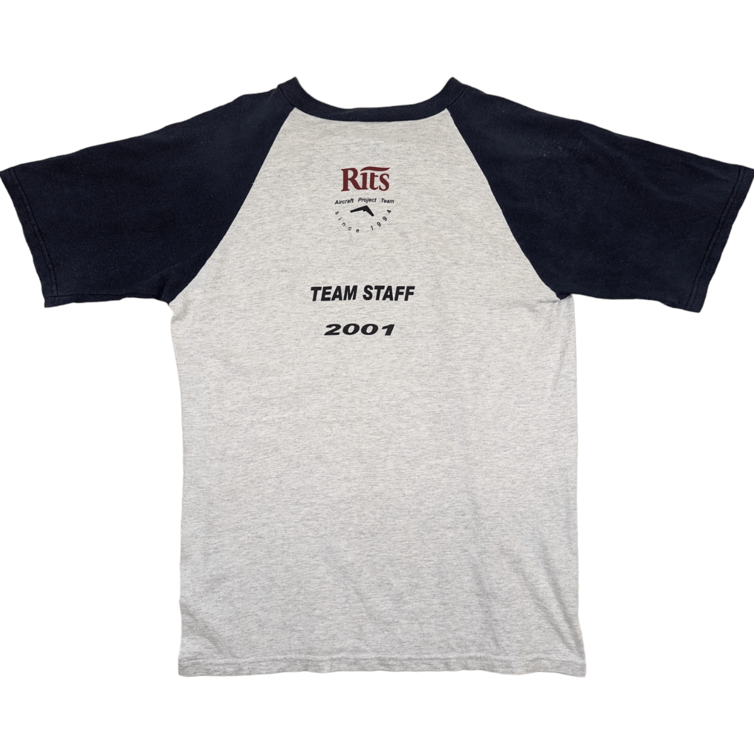 Japanese Brand Vintage 2001 RTA Ritsumeikan Aircraft Team Staff T-Shirt Size US M / EU 48-50 / 2 - 5 Thumbnail