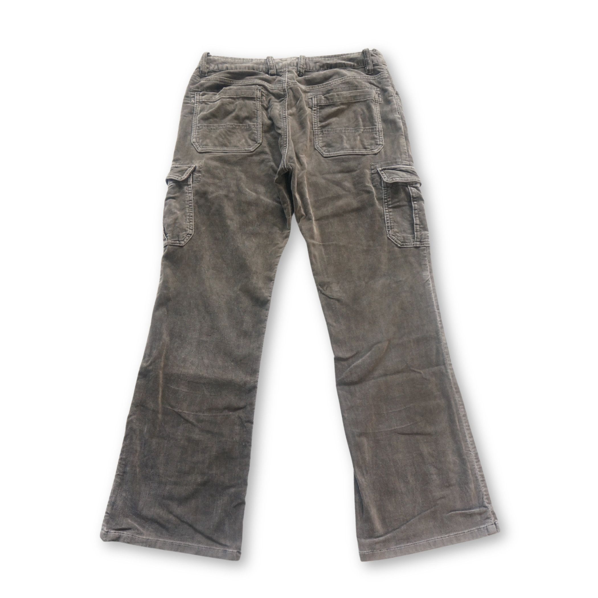 Japanese Brand Sunny Cloud Multi Pockets Cargo Corduroy Pants Size 28" / US 6 / IT 42 - 2 Thumbnail
