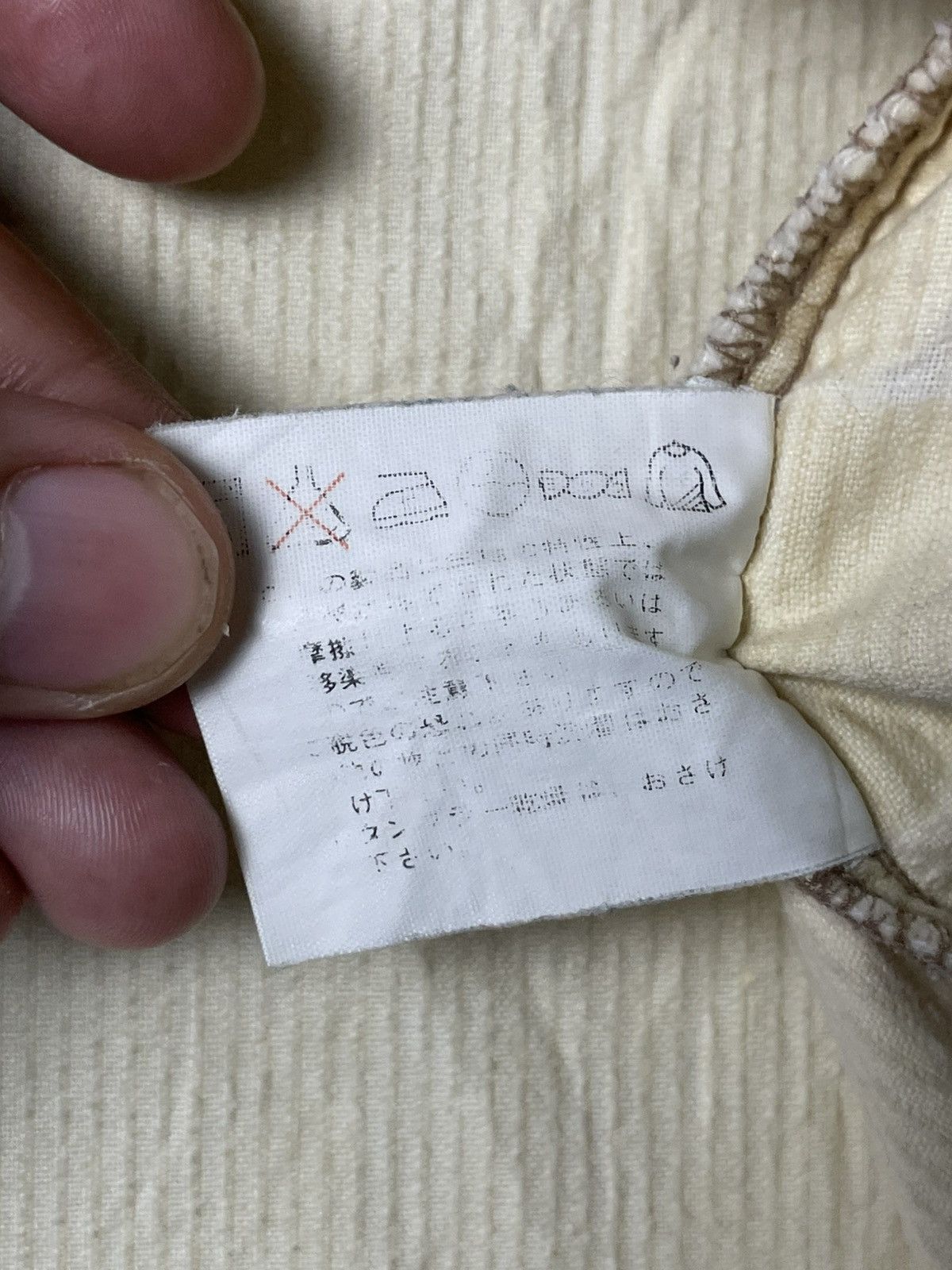 Japanese Brand Creation Cube Authentic Brand Corduroy Shirts (58) Size US M / EU 48-50 / 2 - 9 Thumbnail