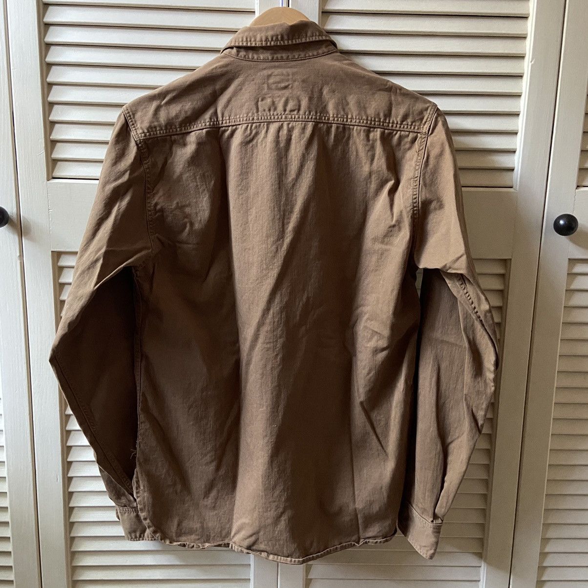 Runabout Goods Runabout Goods Cotton Twill LS Work Guide Shirt Walnut Brown Size US S / EU 44-46 / 1 - 7 Thumbnail