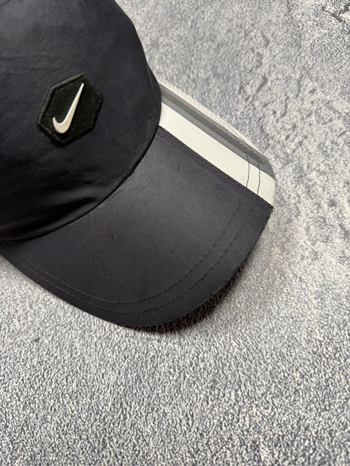 Nike Vintage Y2K Nike 5 Panel Nylon Cap Size ONE SIZE - 4 Thumbnail
