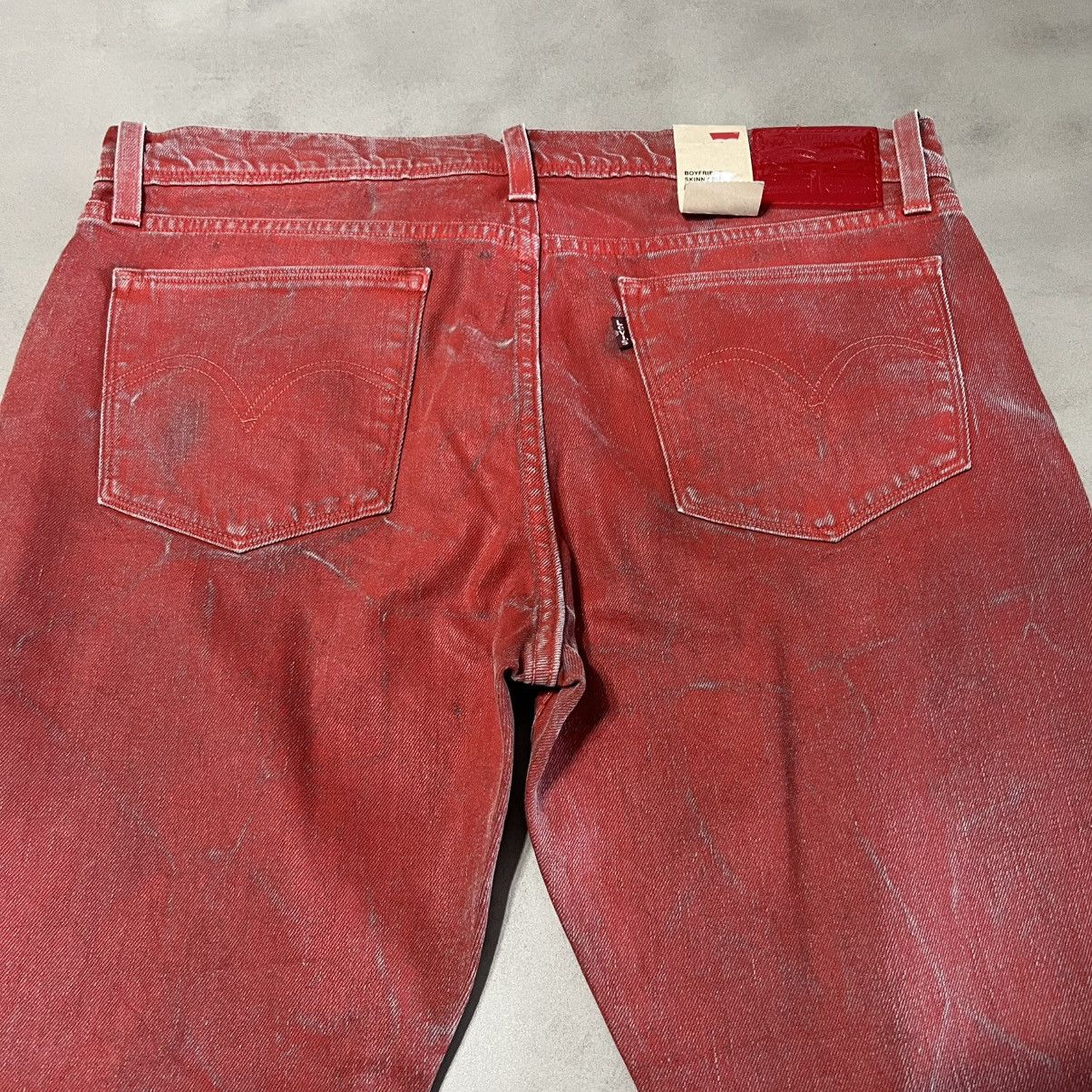 Levi's LEVI’S Black Tag Reconstructed Boyfriend Skinny Jean Size 31" - 4 Thumbnail