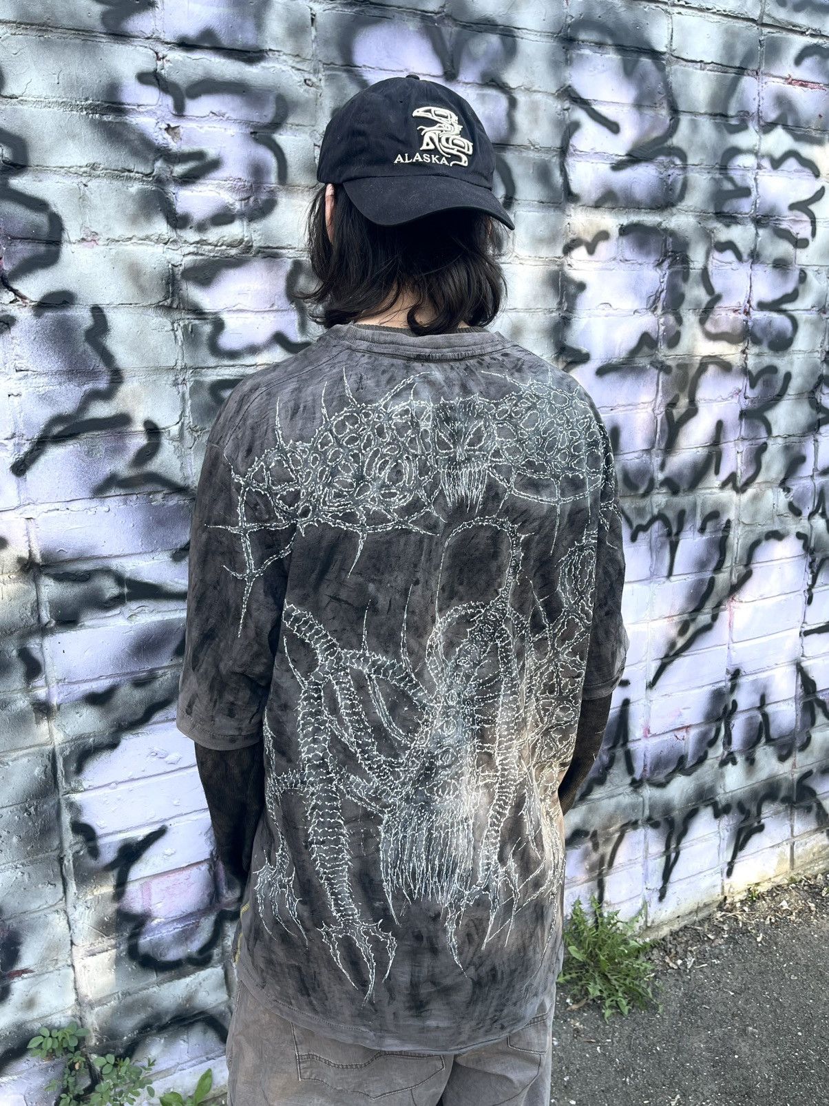 Ecko Unltd. Ecko Unltd tribal y2k alt goth rave japan vibe sweatshirt Size US L / EU 52-54 / 3 - 4 Thumbnail