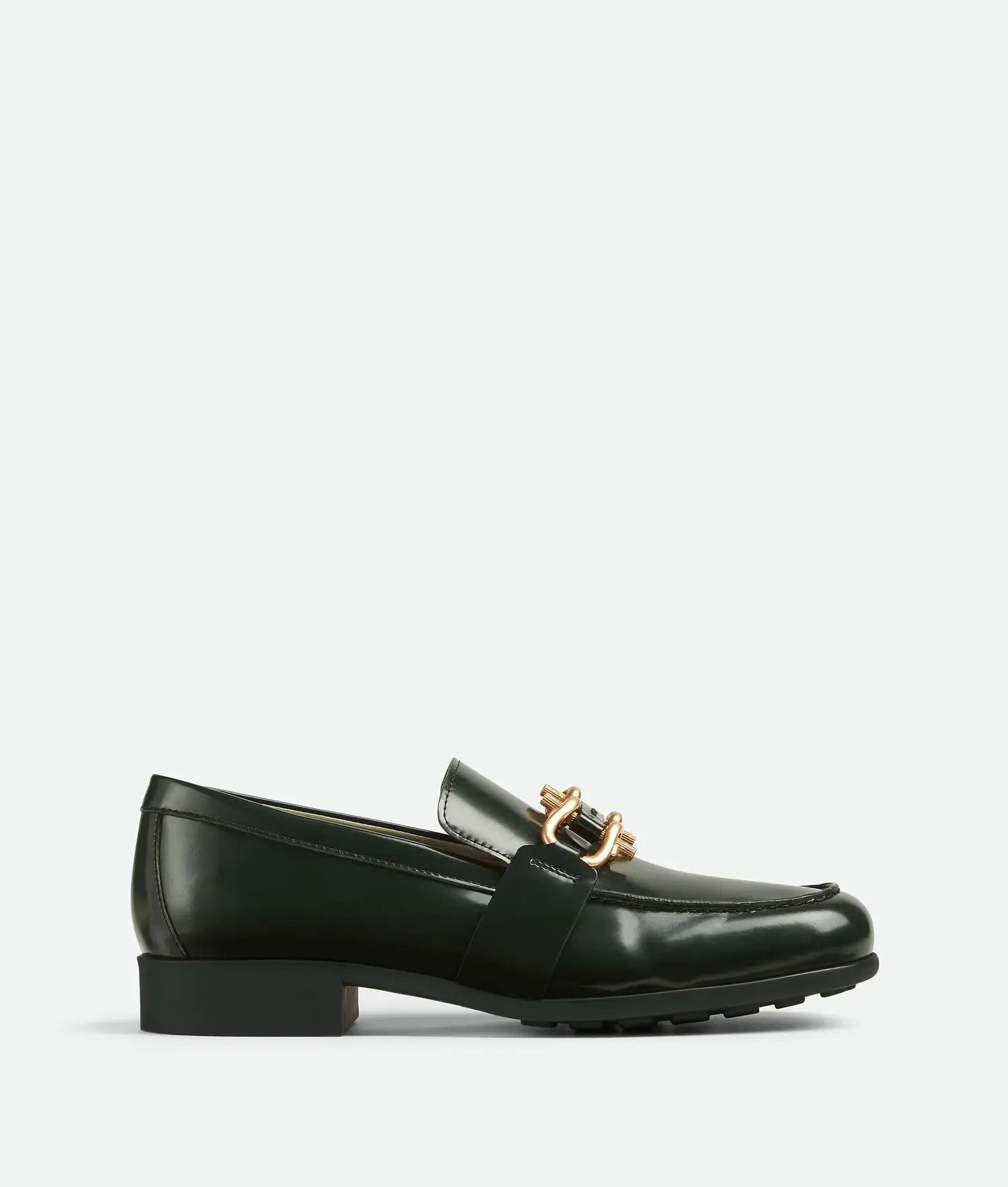 Bottega Veneta o1bcso1str0225 Monsieur Loafers in Dark Green Size US 7 / EU 40 - 1 Thumbnail