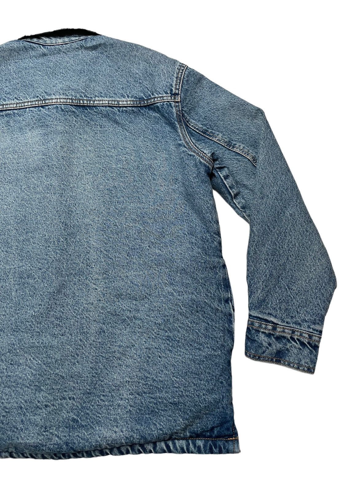 Designer × Old Navy × Vintage Vintage Brand Old Navy Sherpa Denim Jacket 2000s Size US S / EU 44-46 / 1 - 5 Thumbnail