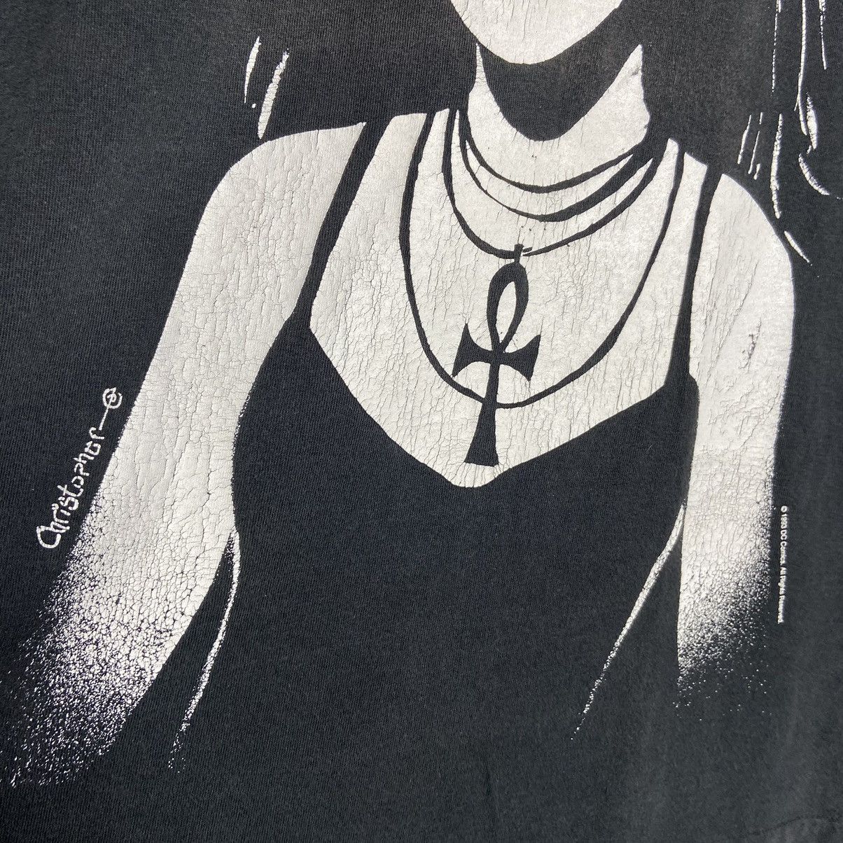 DC Comics × Vintage Vintage 90s Death Sandman DC Comics T-Shirt Size US XL / EU 56 / 4 - 3 Thumbnail