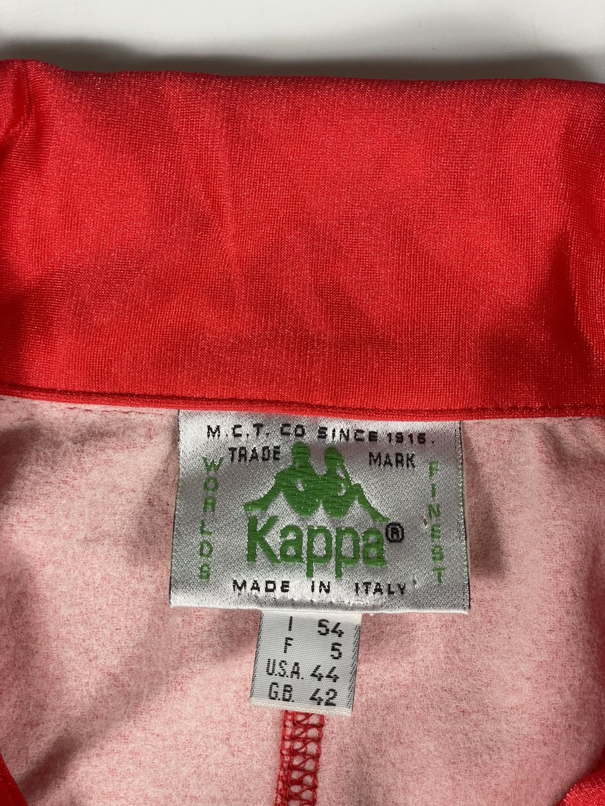 Kappa 1988/89 AC Milan Kappa Set rare soccer jersey track vintage Size US L / EU 52-54 / 3 - 4 Thumbnail