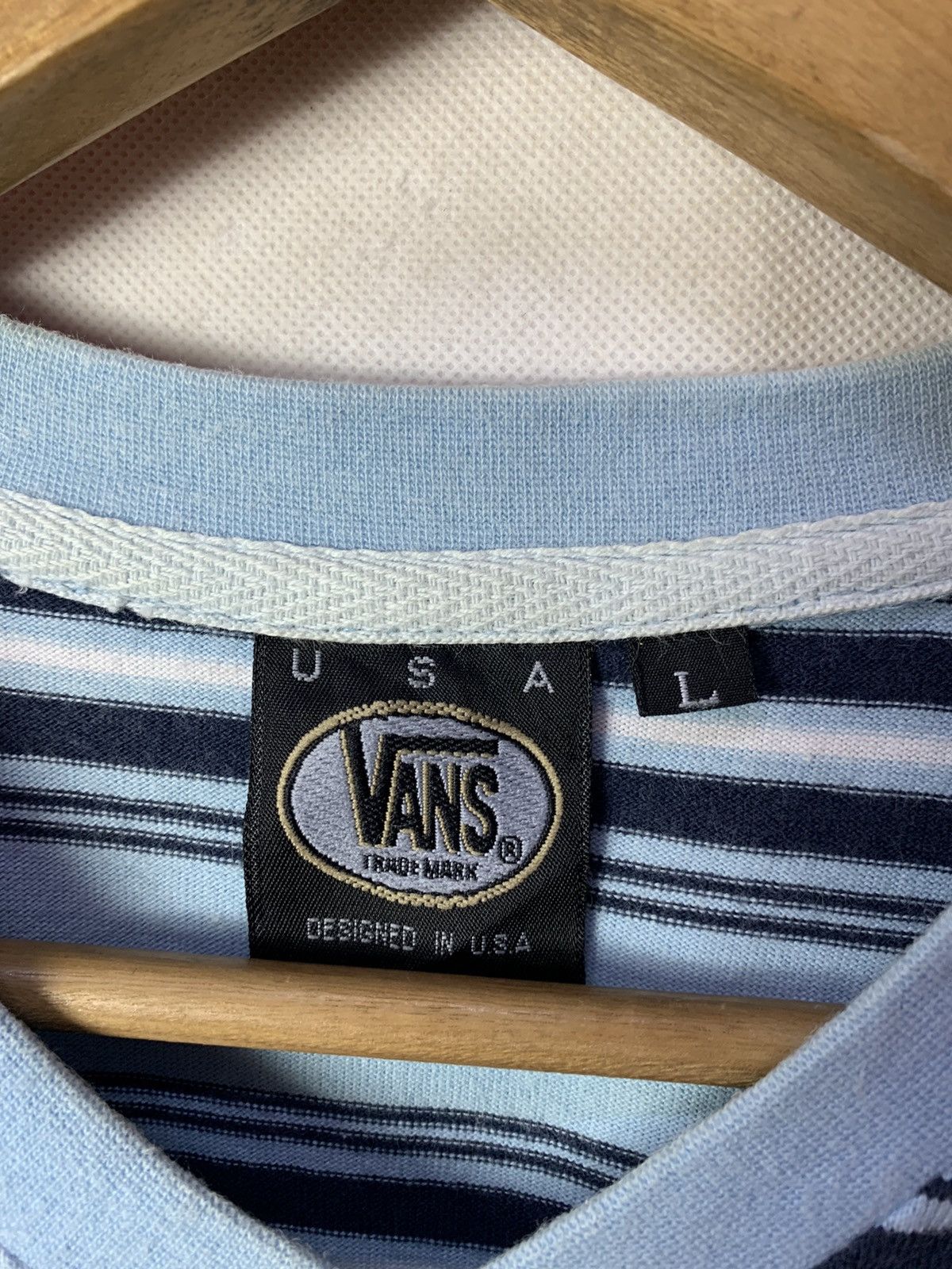 Vans 🔥Vans Off The Wall Skate Stripes Tee Vintage Style Size US M / EU 48-50 / 2 - 7 Thumbnail