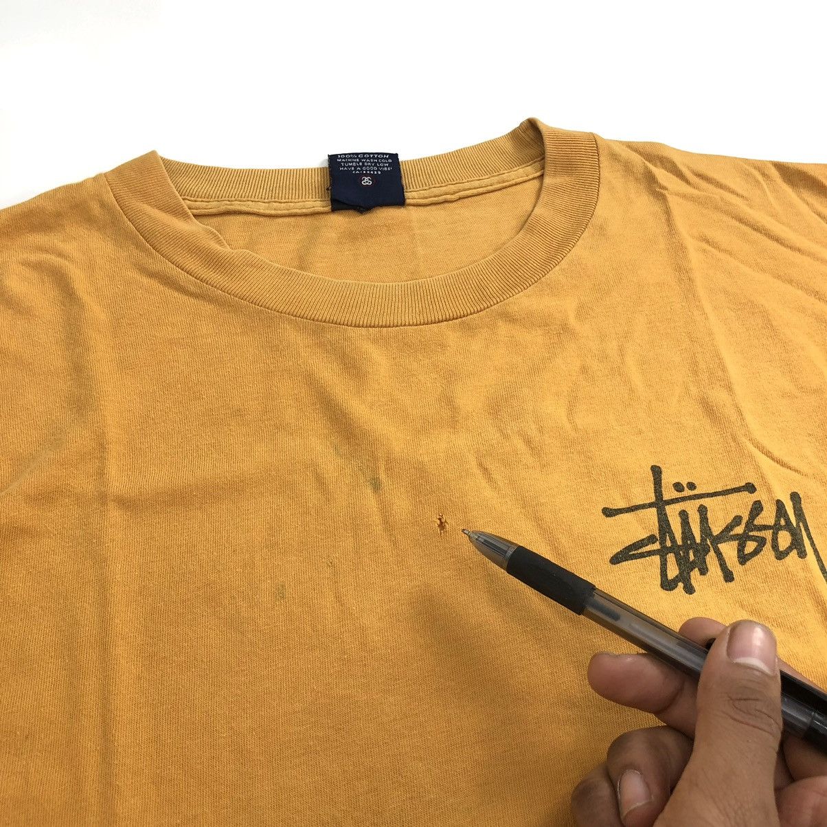 Stussy 1990s Vintage Stussy Dragon Tee Size US M / EU 48-50 / 2 - 6 Thumbnail