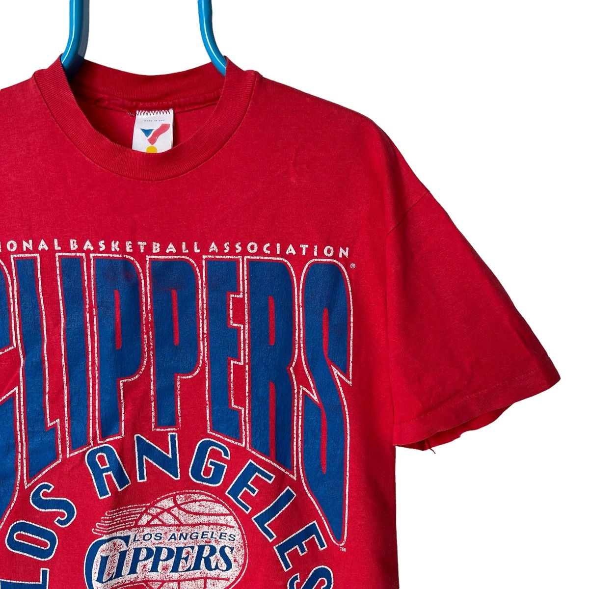 NBA × Vintage t-shirt LA clippers basketball single stitch nba 90s vintage Size US L / EU 52-54 / 3 - 2 Thumbnail