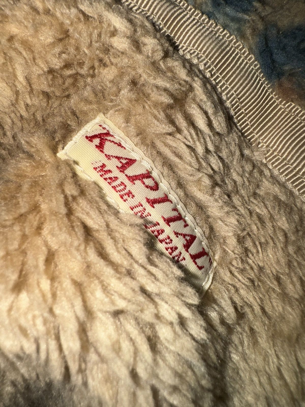 Kapital Kapital Java kasuri fleece jacket Size US L / EU 52-54 / 3 - 4 Thumbnail