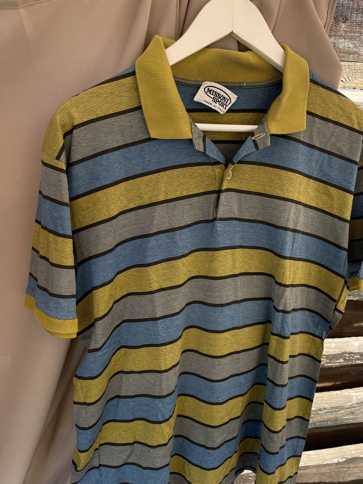 Missoni Missoni Sport Striped polo shirt Size US M / EU 48-50 / 2 - 4 Thumbnail