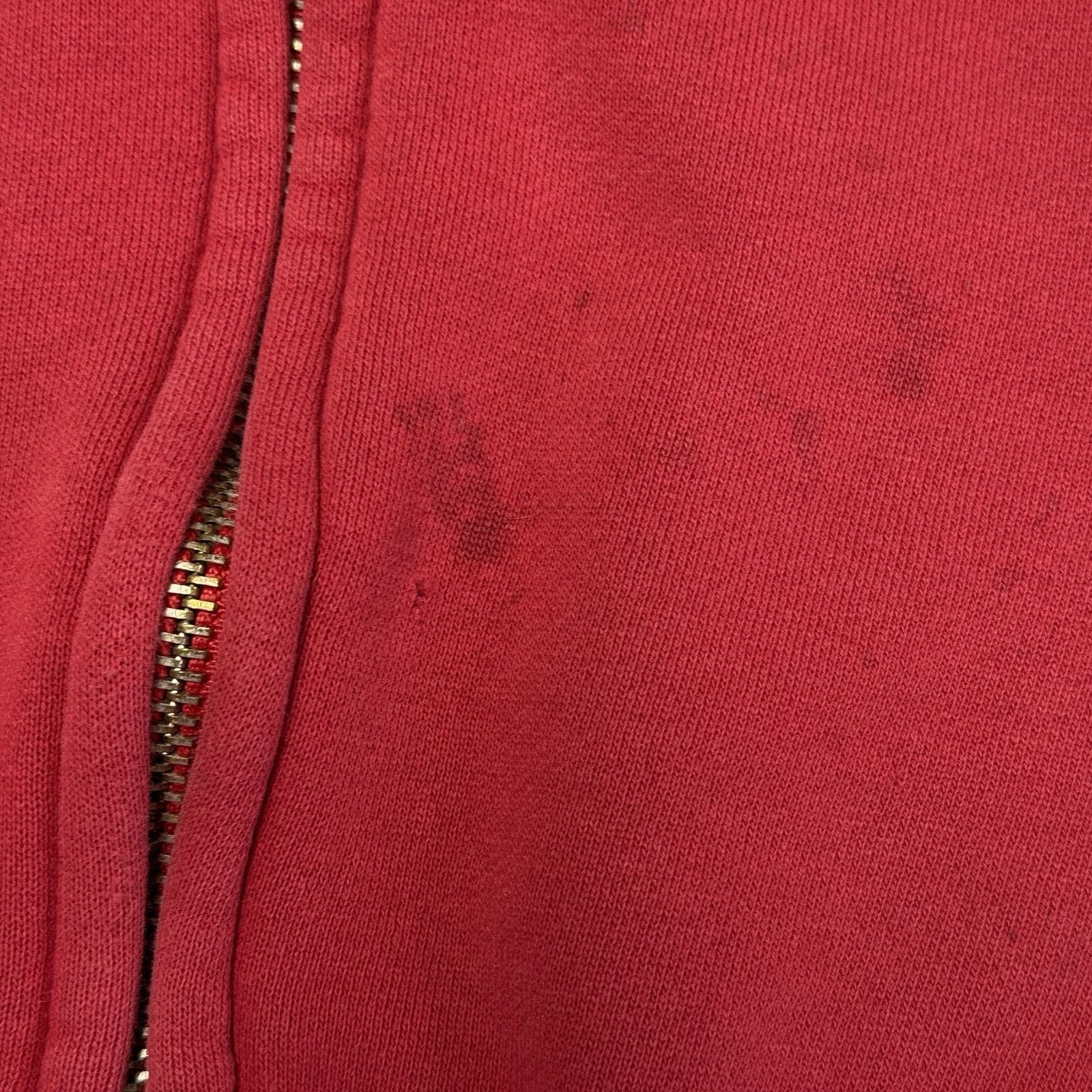 Vintage Vintage Thor Racing Hoodie Sweatshirt Mens XL Red Full Zip Y Size US XL / EU 56 / 4 - 5 Thumbnail