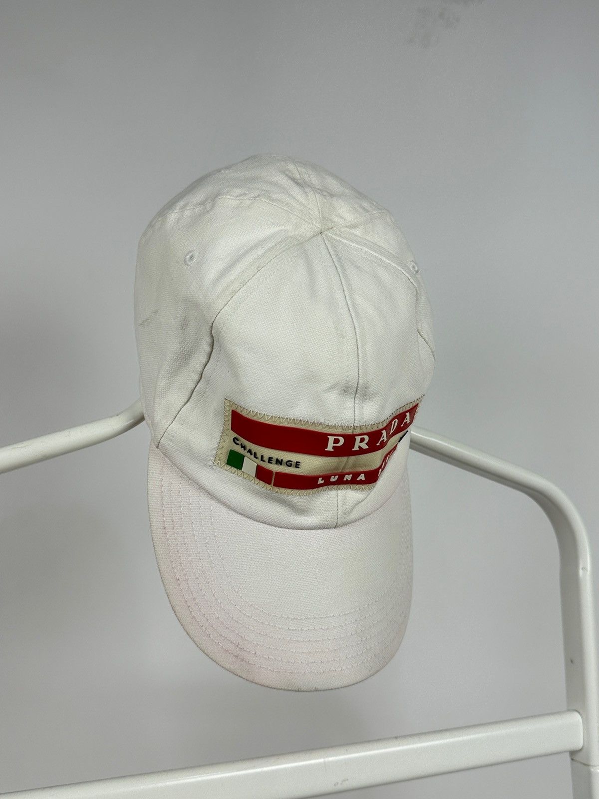 Prada 2003 Vintage Prada Luna Rossa Challenge White Cap Size ONE SIZE - 6 Thumbnail