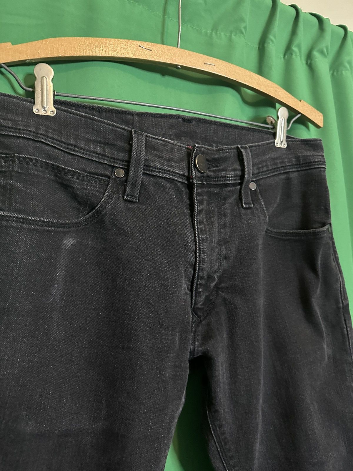 Levi's × Levi's Made & Crafted Levi’s Redloop premium black slim denim jeans redline Size US 30 / EU 46 - 2 Thumbnail