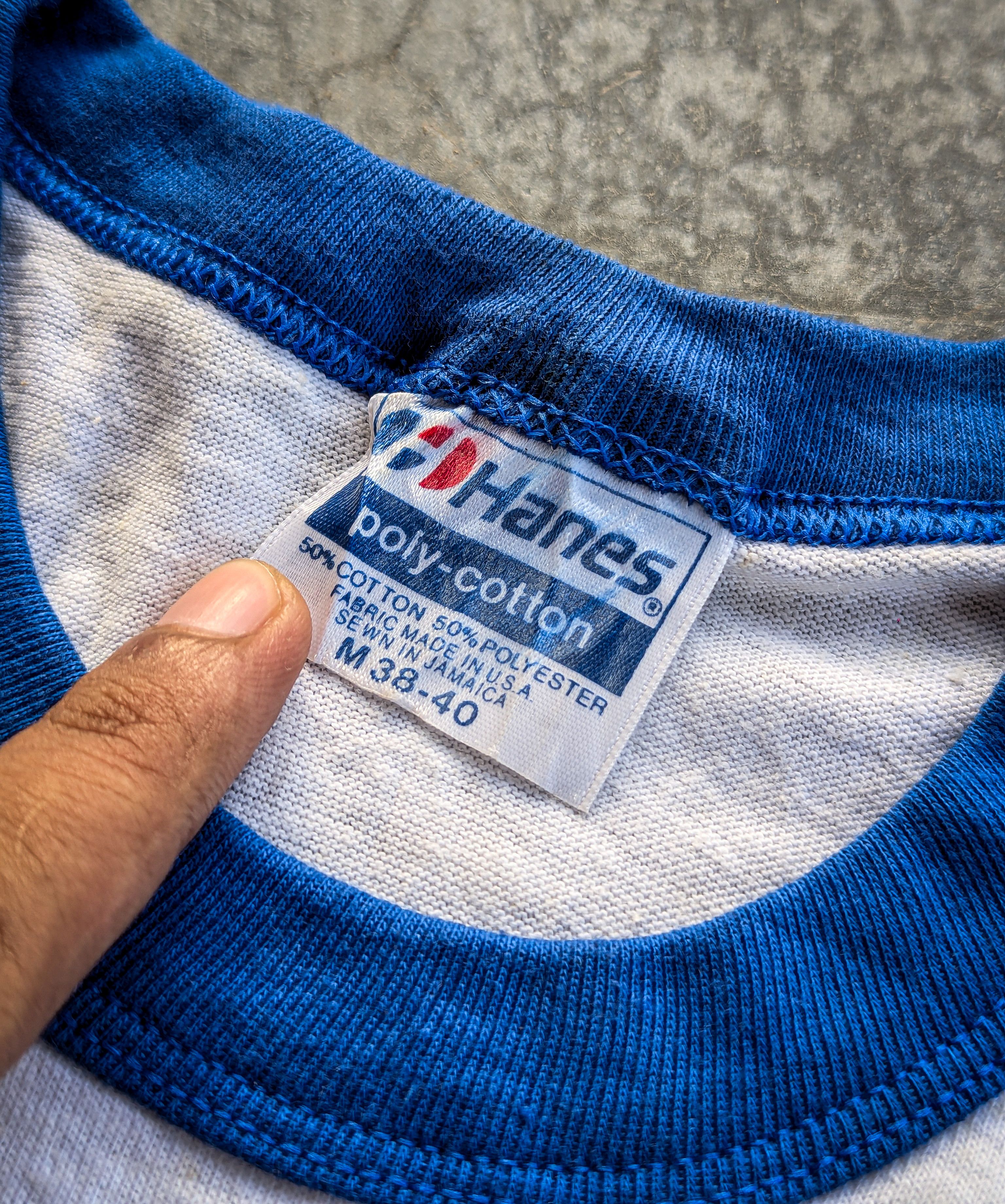 Vintage Vintage 80's Dodgers Los Angeles Baseball Ringer Size US M / EU 48-50 / 2 - 2 Thumbnail