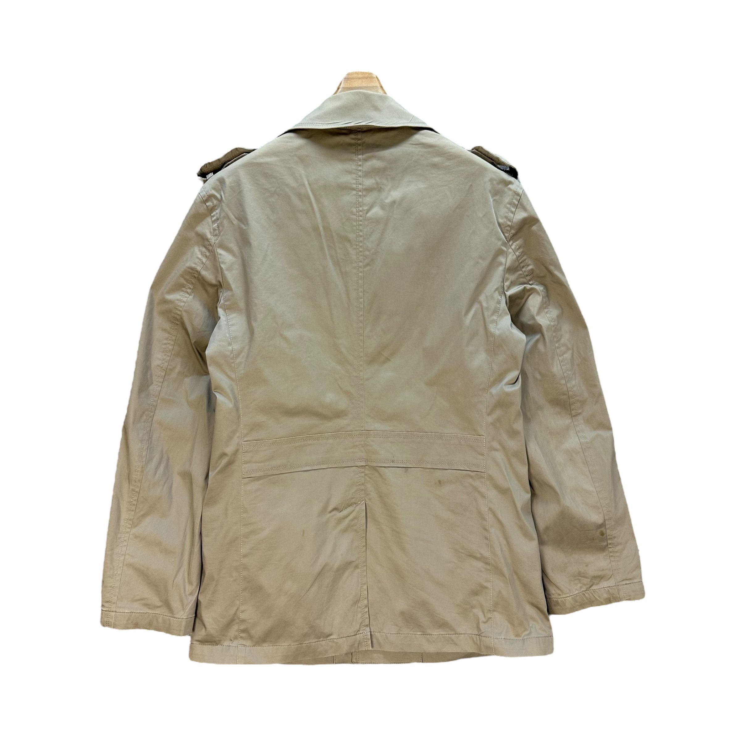 Burberry BURBERRY Embroidery Small Logo Coat Jacket #1508-A62 Size L / US 10 / IT 46 - 14 Thumbnail