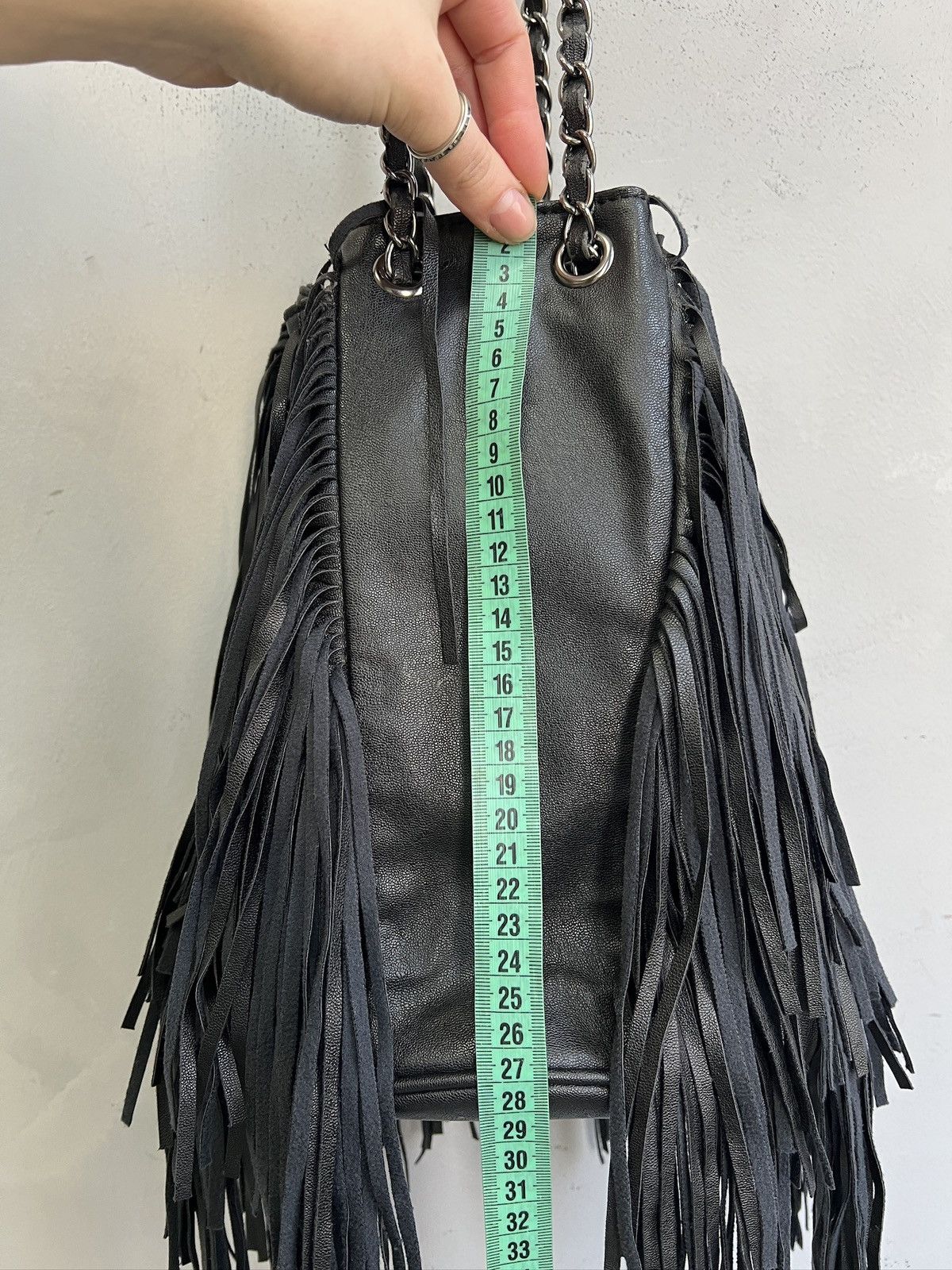 KMRii Gothic avant garde leather shoulder bag y2k style hype Size ONE SIZE - 7 Thumbnail