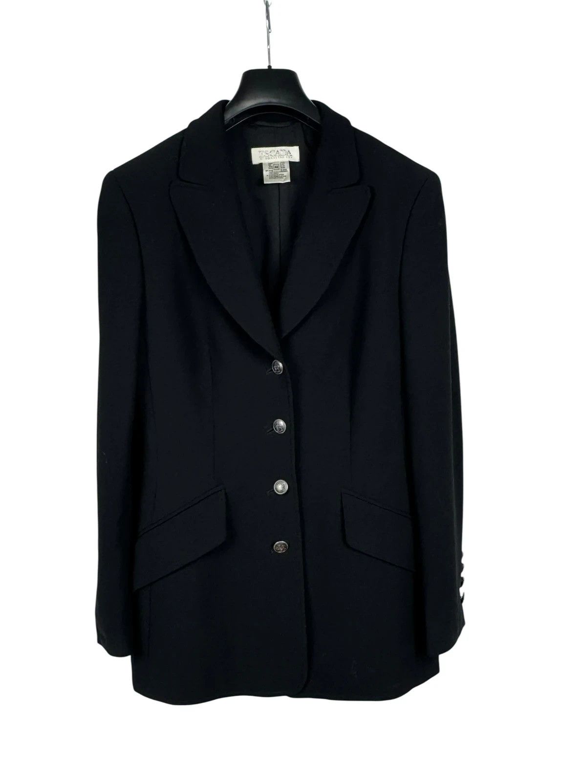 Escada Escada Margaretha Ley Wool Blazer Jacket size DE40 Size M / US 6-8 / IT 42-44 - 10 Thumbnail