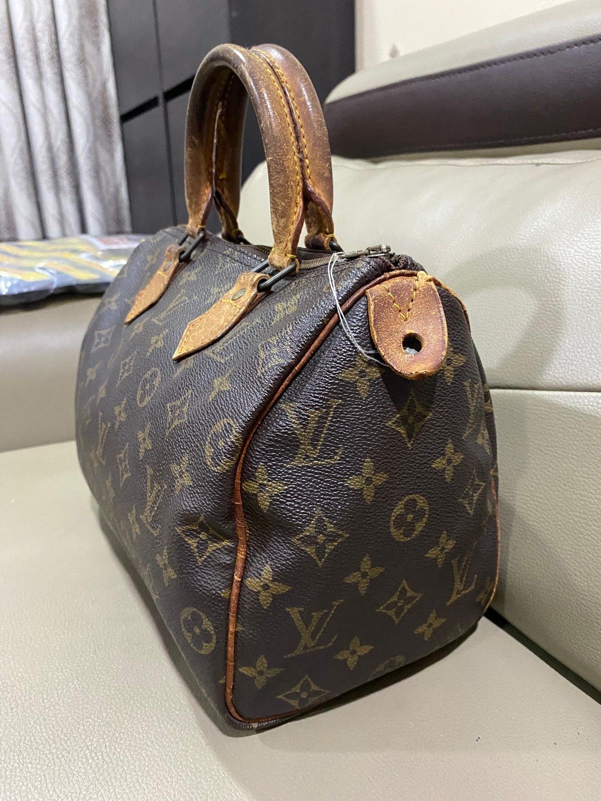 Louis Vuitton Authentic Vintage Louis Vuitton Monogram Speedy 30 Size ONE SIZE - 18 Thumbnail