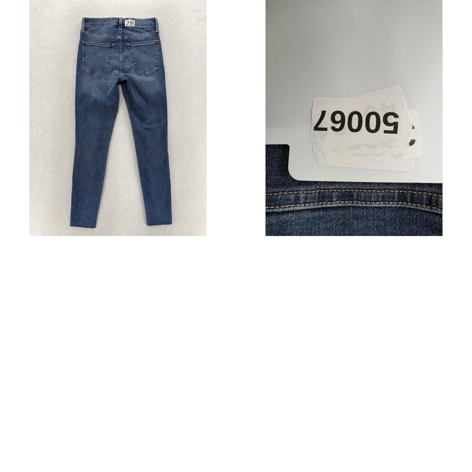 Gap Gap Jegging Jeans Womens 6 Blue Medium Wash Mid Rise Super Stretch NWT Size 28" / US 6 / IT 42 - 9 Thumbnail