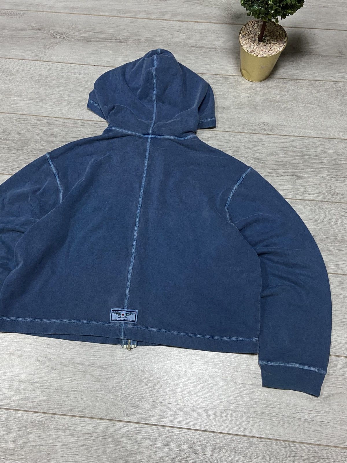 Vintage Made in USA vintage zip garment hoodie Hars Tail Size US L / EU 52-54 / 3 - 7 Thumbnail