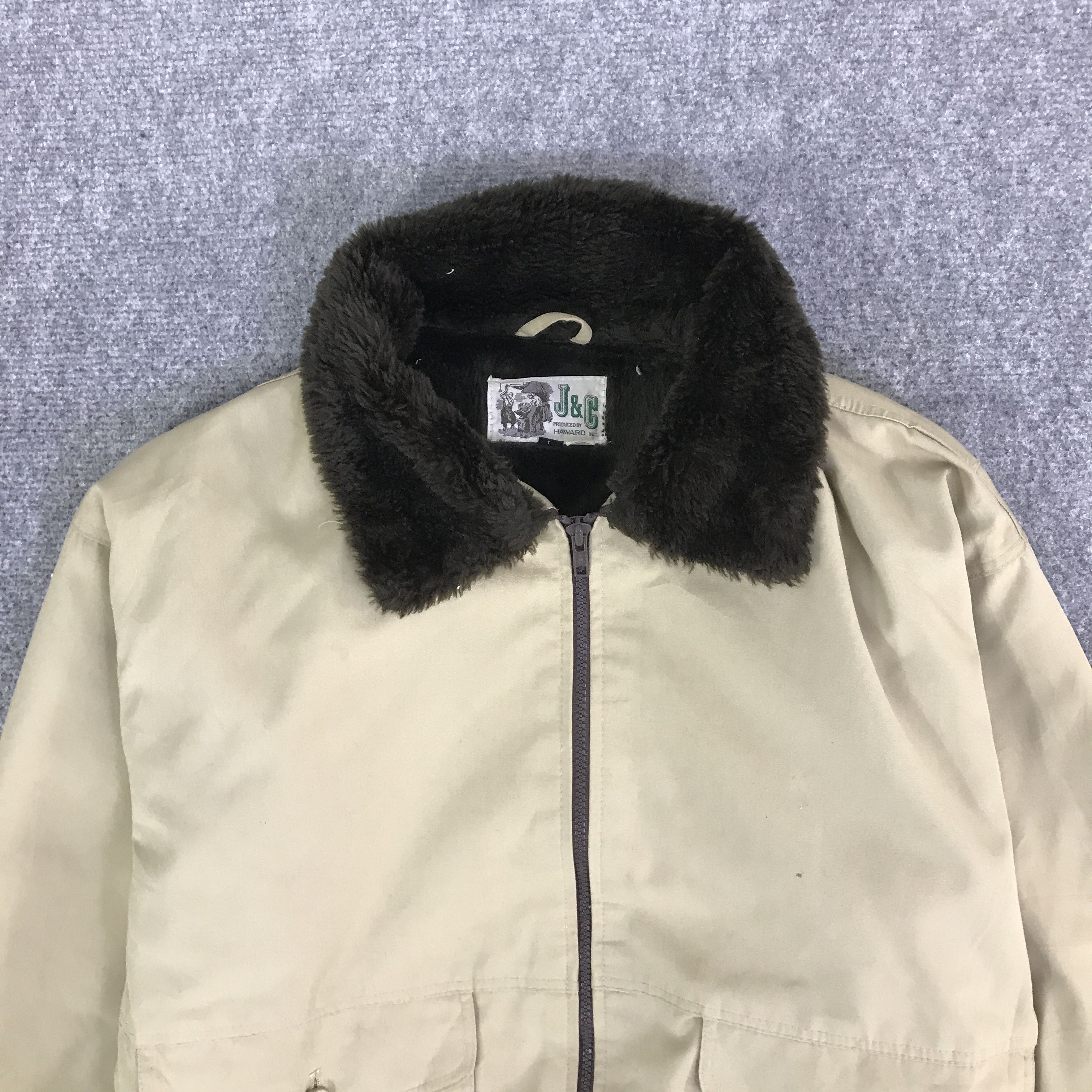 Japanese Brand J&C WORKWEAR UNIFORM BOMBER JACKET K121B8 Size US L / EU 52-54 / 3 - 2 Thumbnail