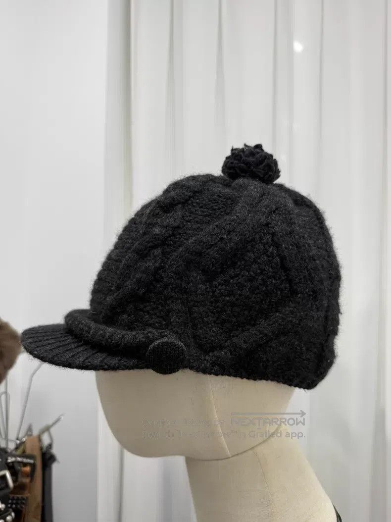 Other Yohji Yamamoto Knitted wool hat with ribbed brim and struc Size ONE SIZE - 4 Thumbnail